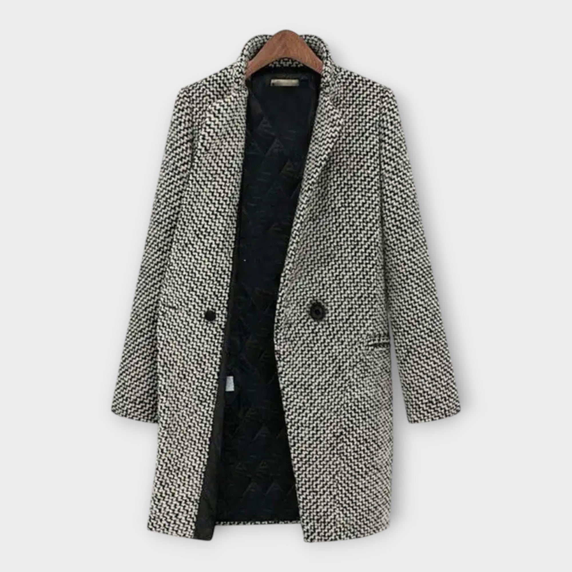 Cappotto Elegante in Lana dallo Stile Senza Tempo