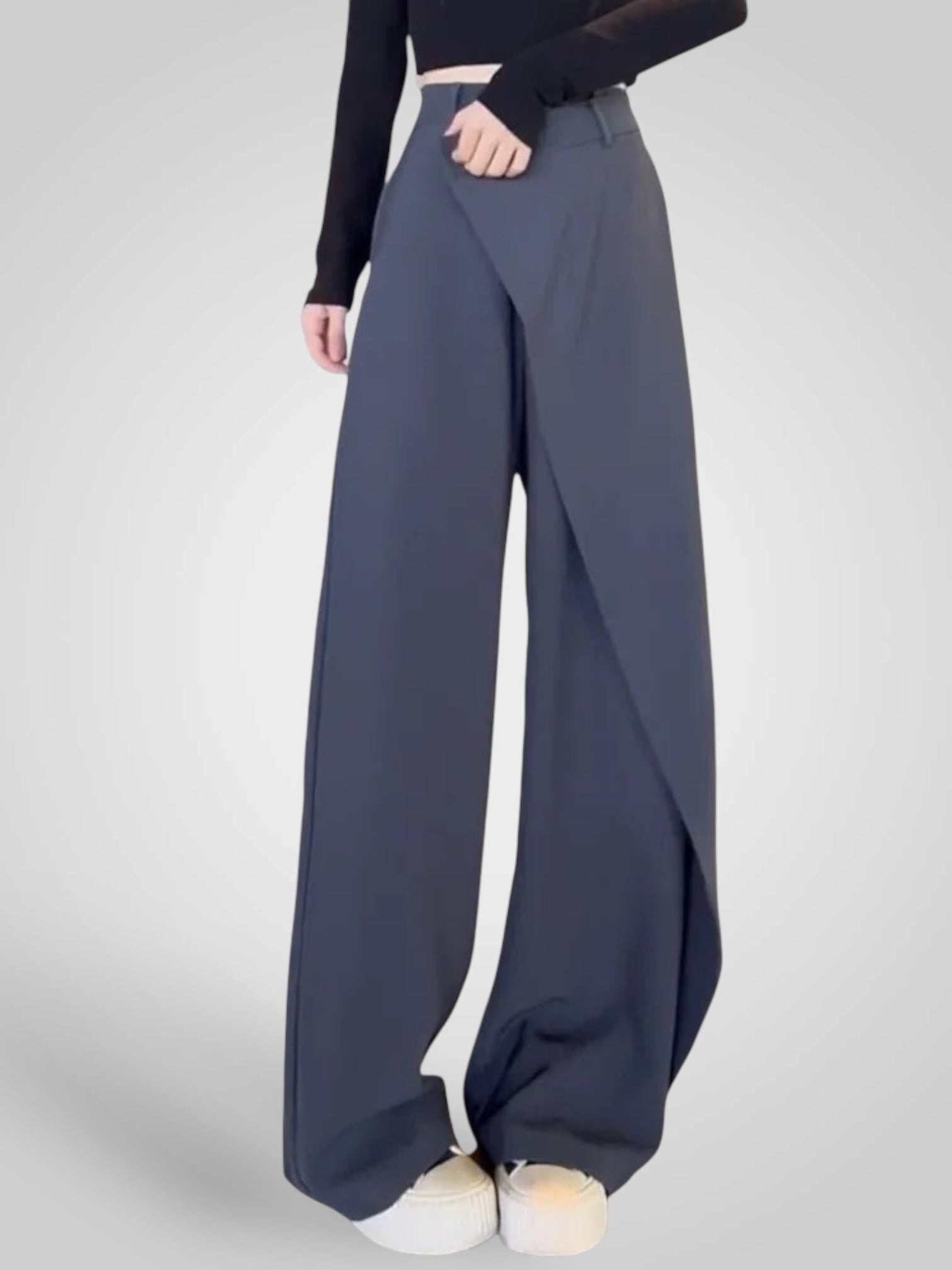 Aimee | Pantaloni Asimmetrici a Strati