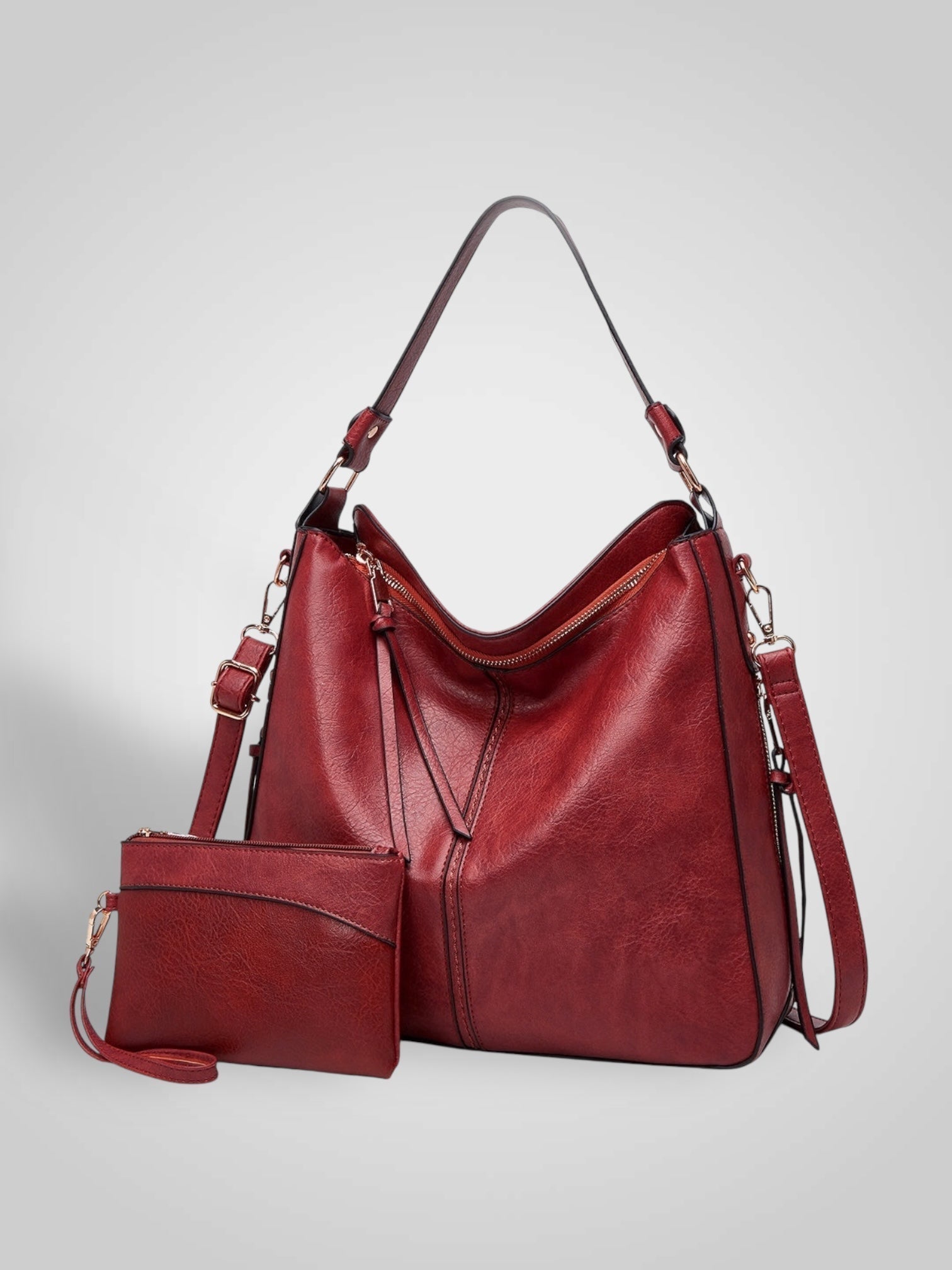 Sofà | Borsa Hobo di Lusso in Pelle Anti-Furto