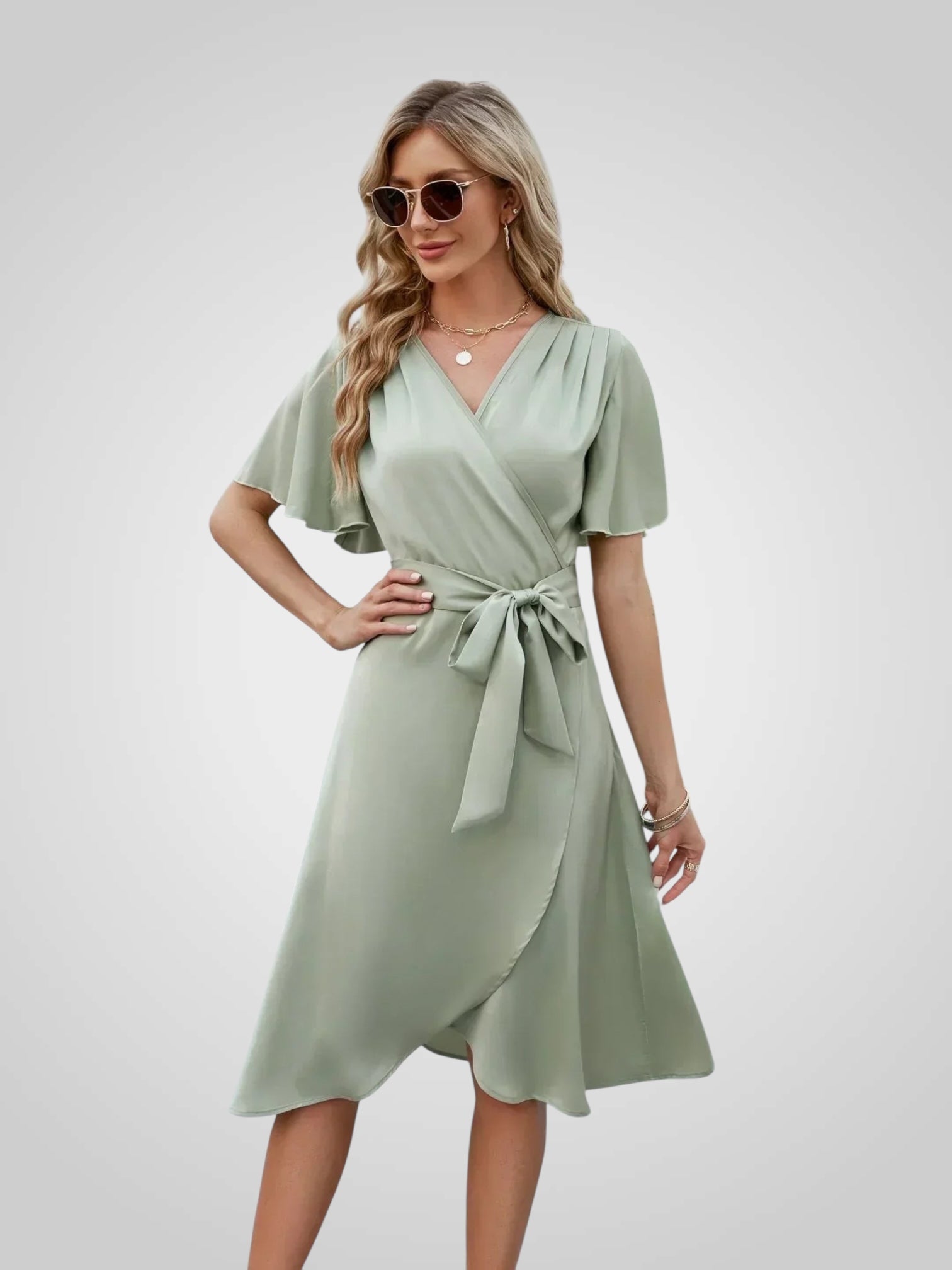 Amada | Vestito Elegante da Donna con Fiocco