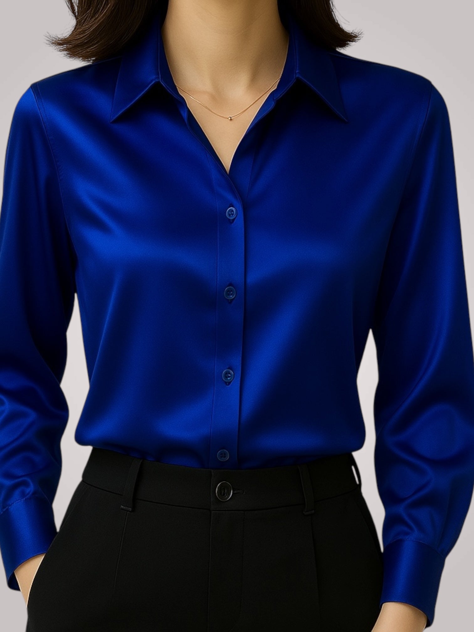 Elvir | Blusa in Satin