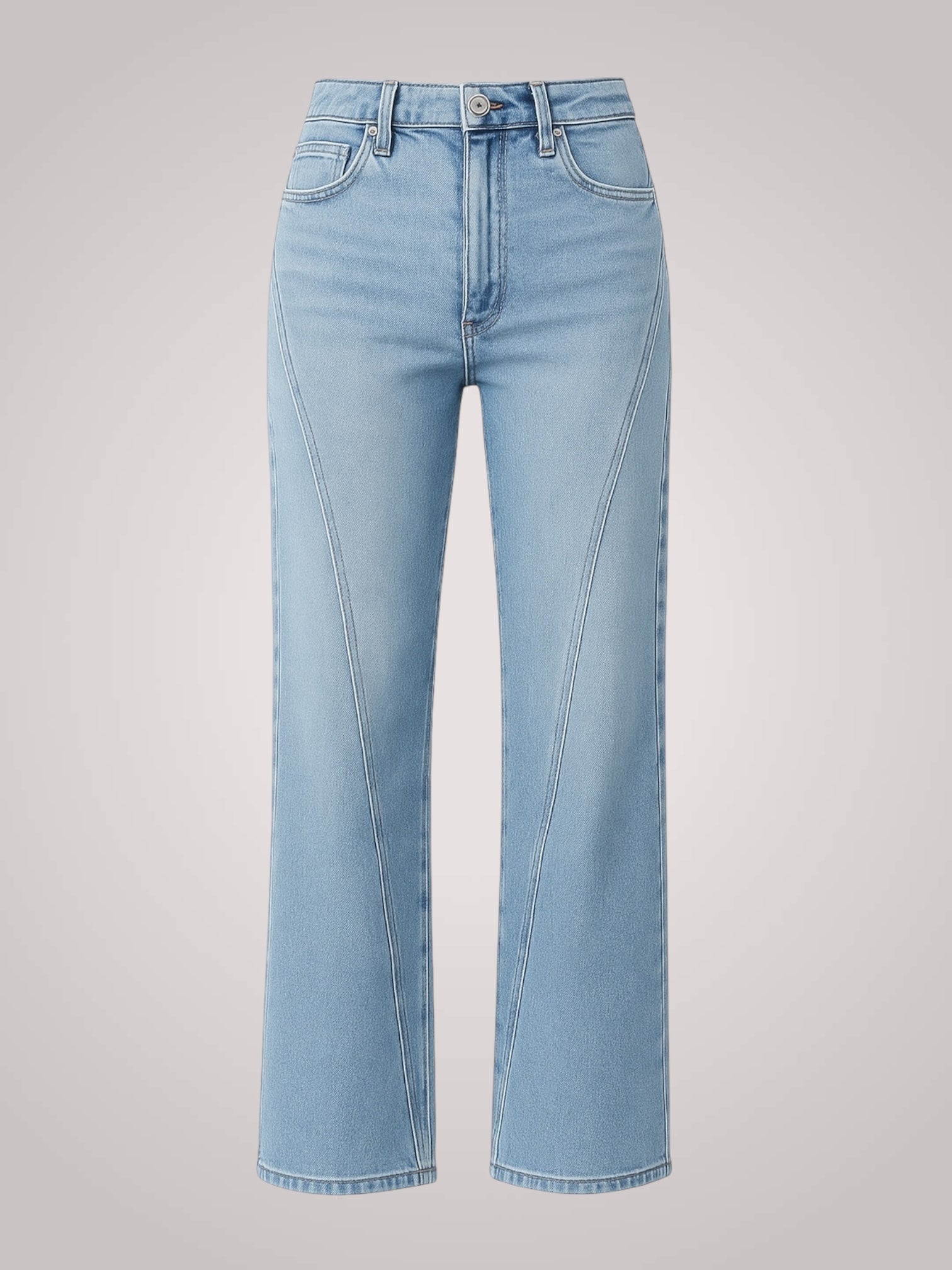 Loba | Jeans a vita media con gamba larga