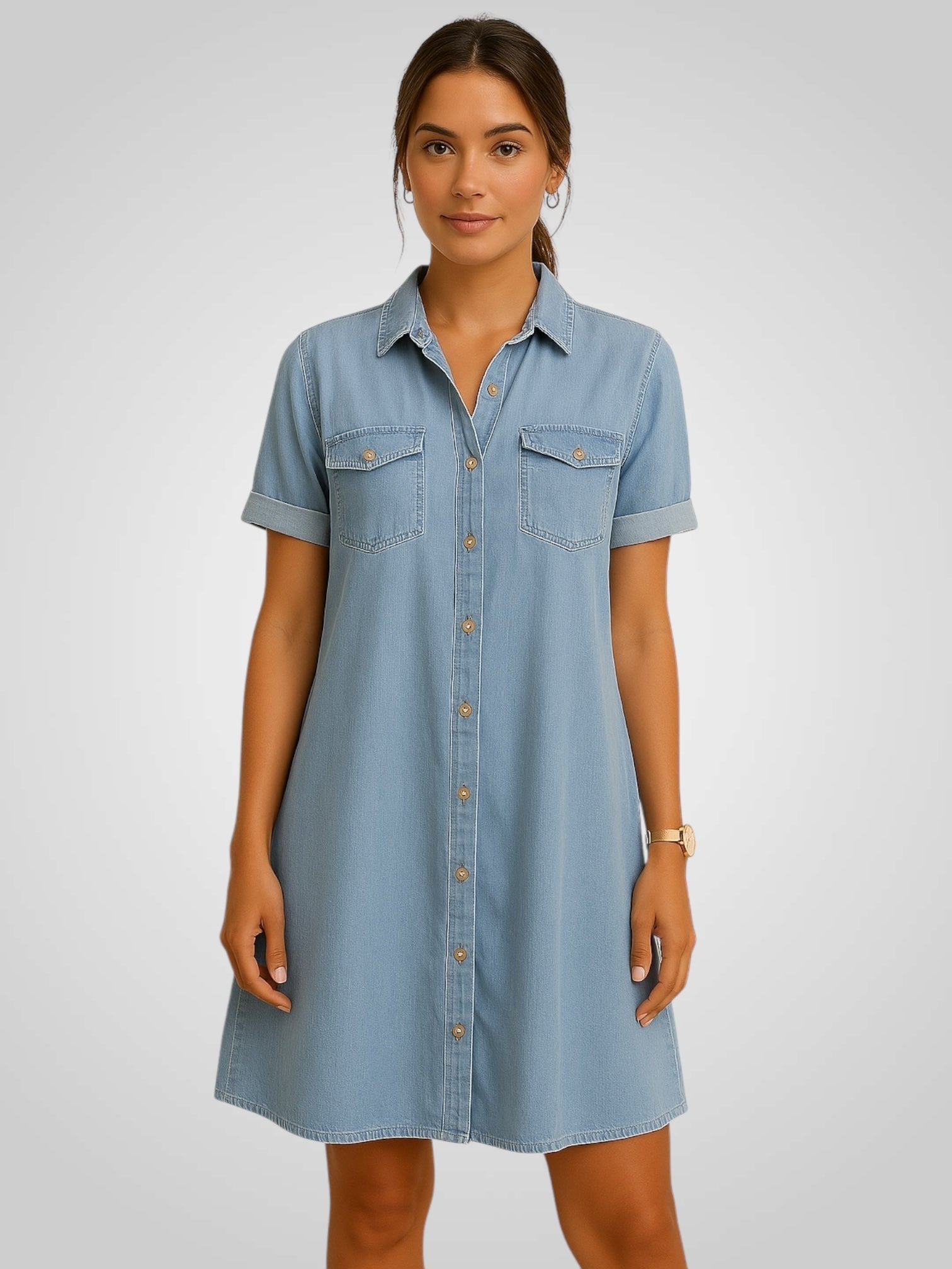 Claire | EasyFit Denim Vestito