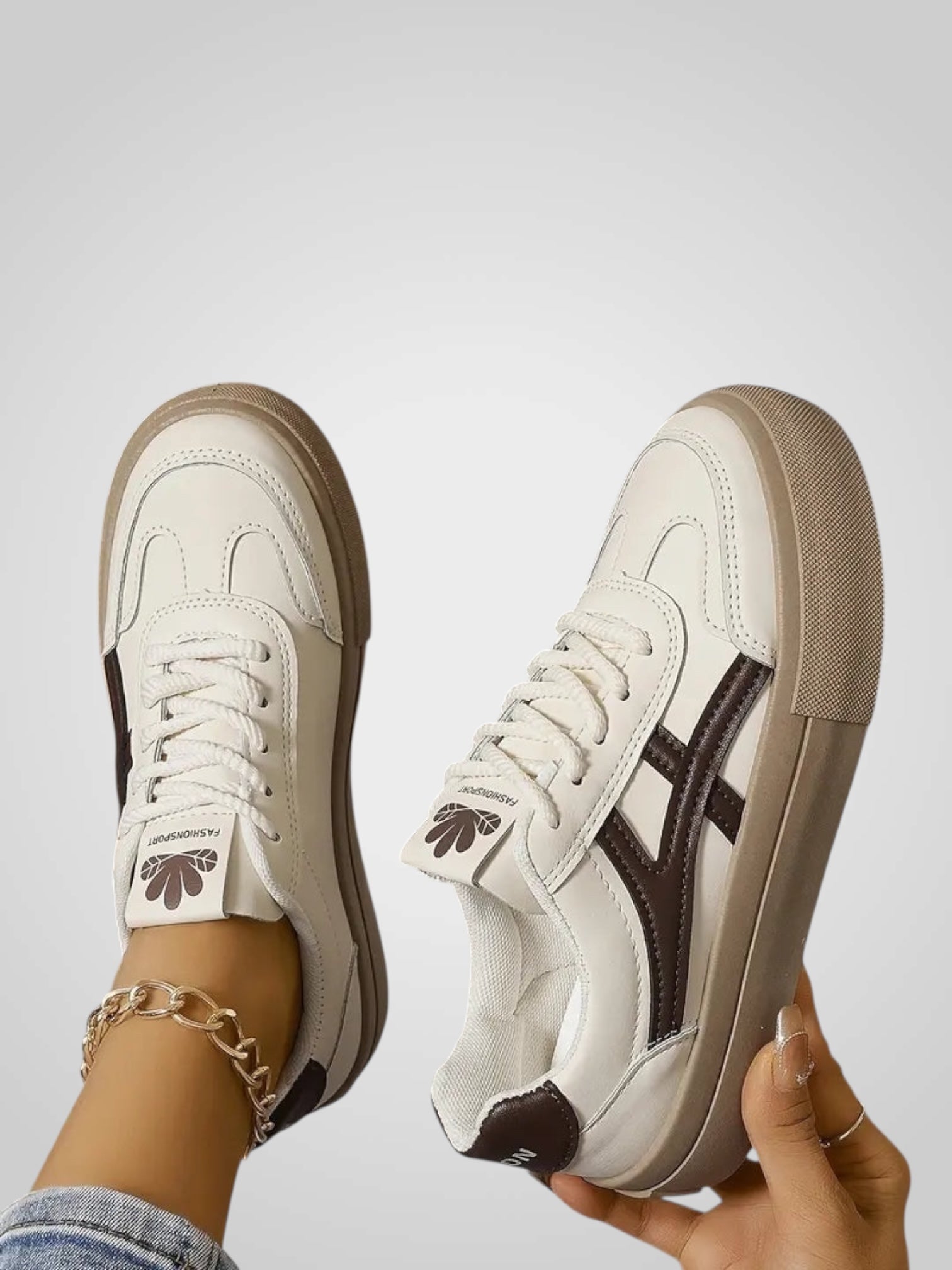 Lucienne | Scarpe Sportive Donna Comode con Suola Spessa
