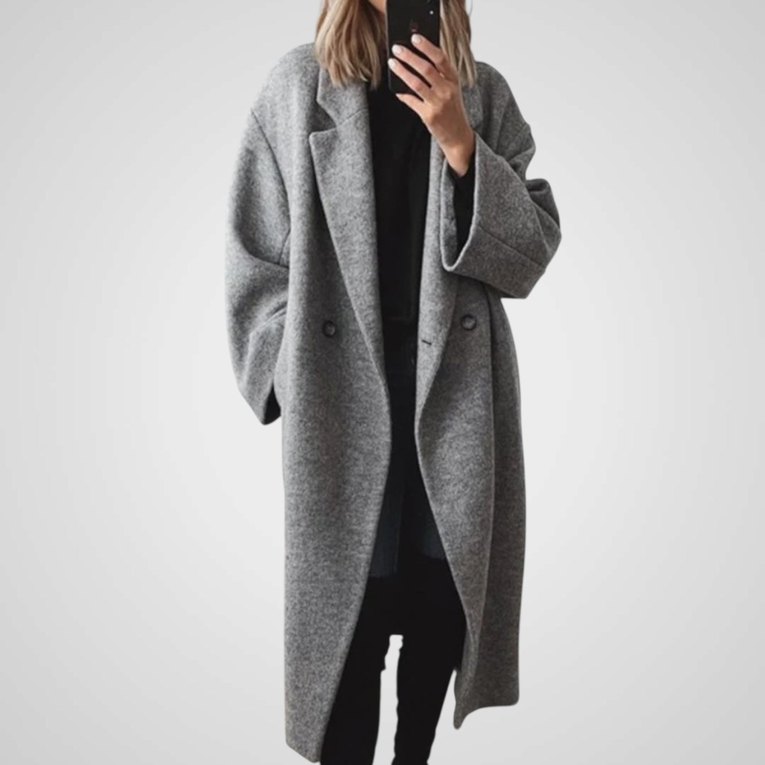 Nomi | Giacca Invernale Lunga Classica da Donna