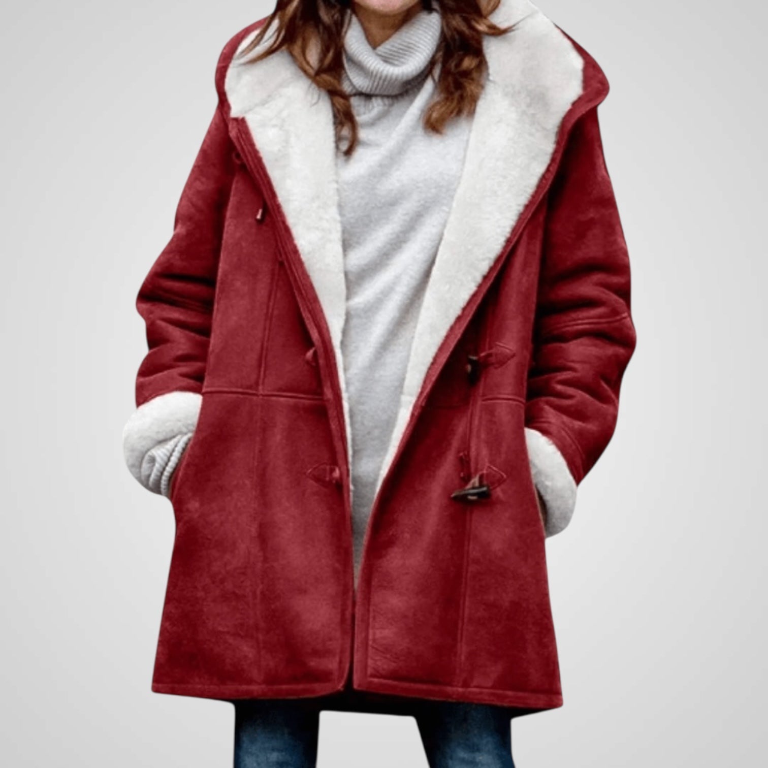 Beryl | Cappotto Invernale da Donna con Calda Fodera in Pile