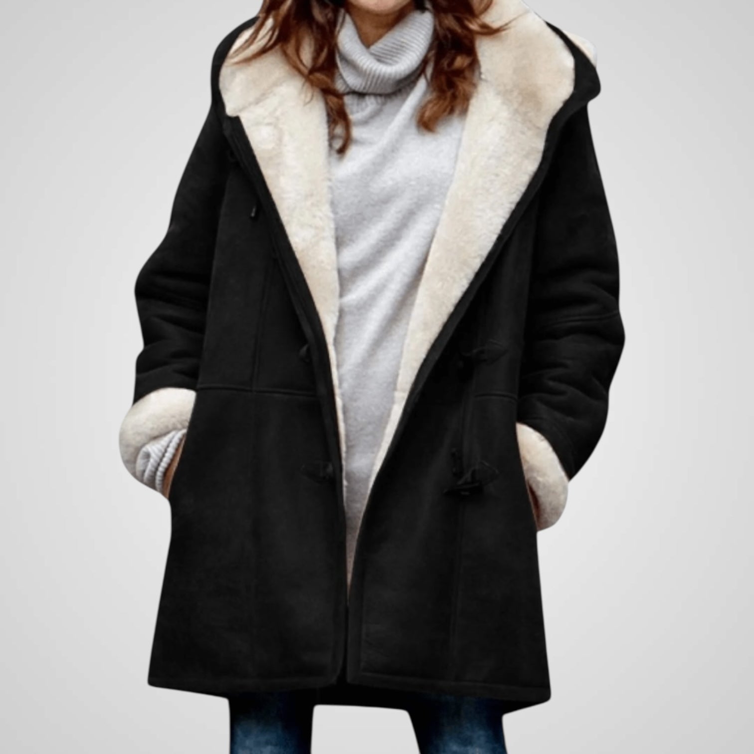 Beryl | Cappotto Invernale da Donna con Calda Fodera in Pile