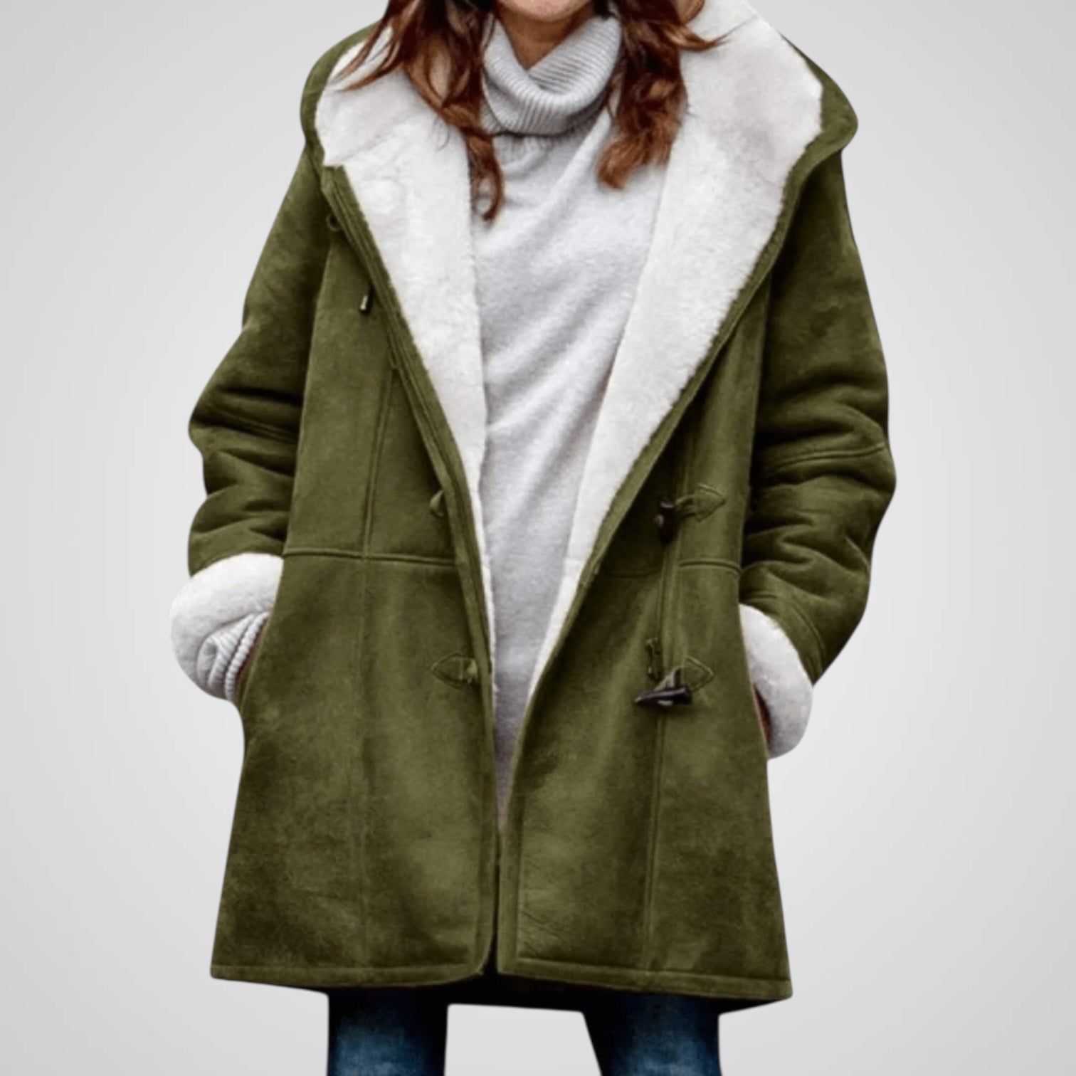Beryl | Cappotto Invernale da Donna con Calda Fodera in Pile