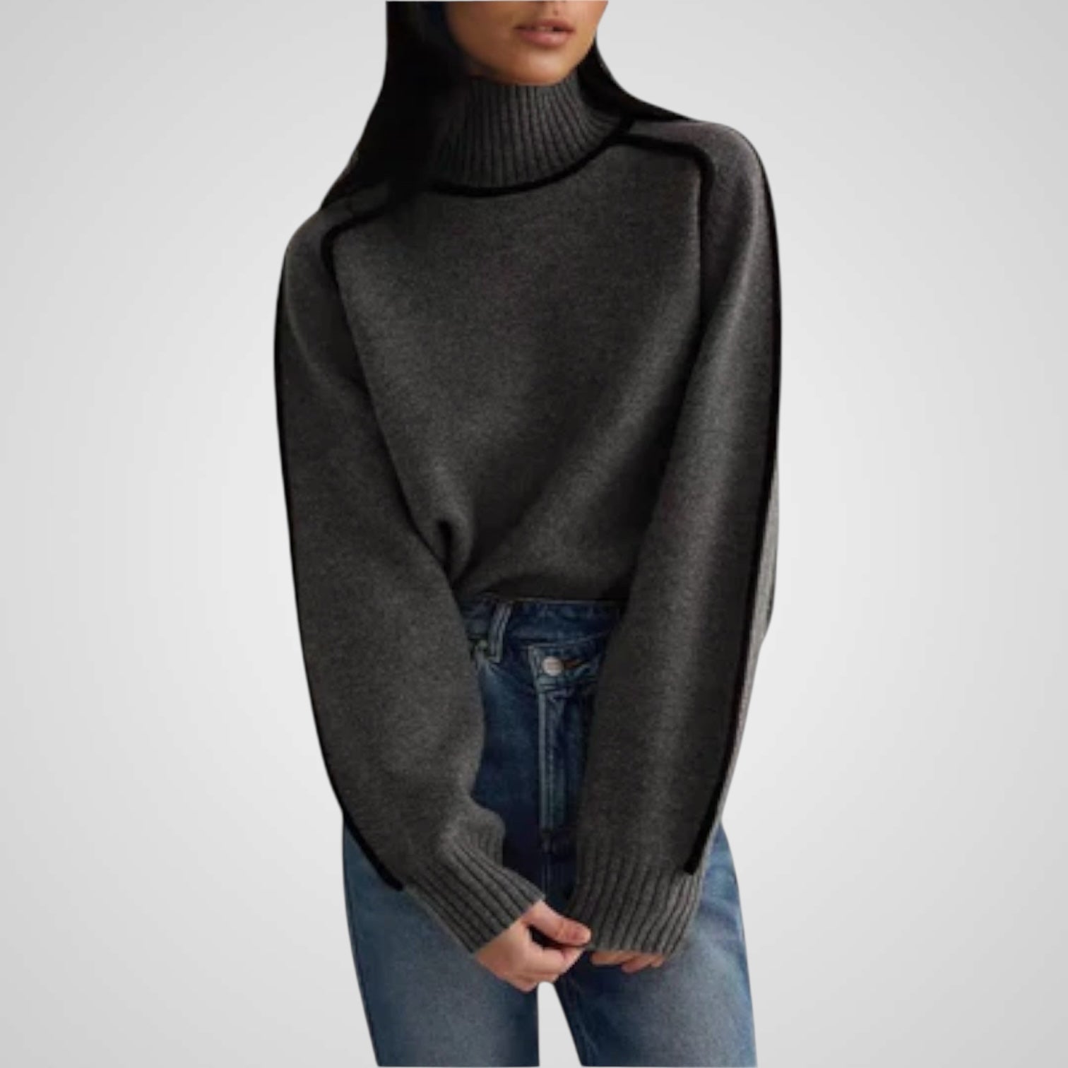 Dora | Maglione Collo Alto Morbido ed Elegante