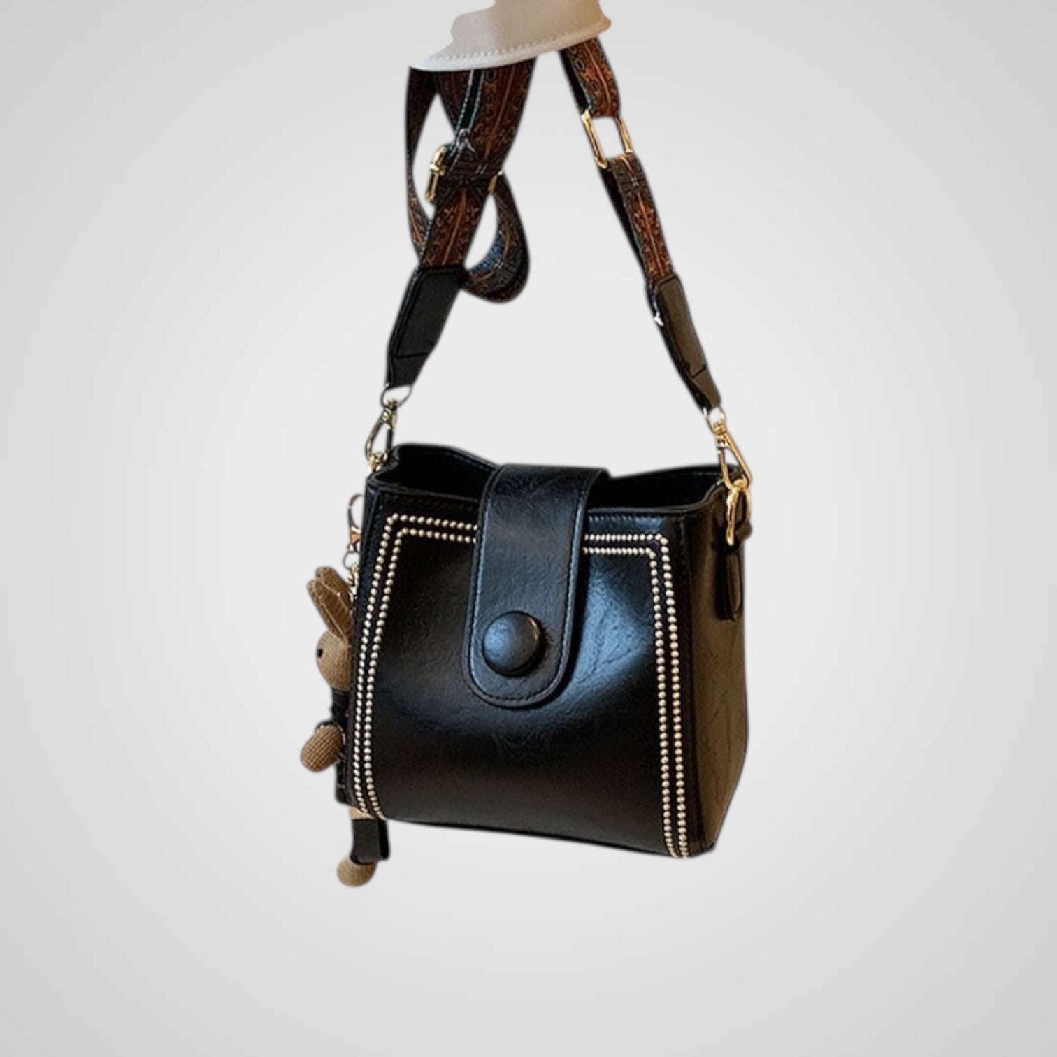 Urò | Borsa Retro con Tracolla Regolabile Larga