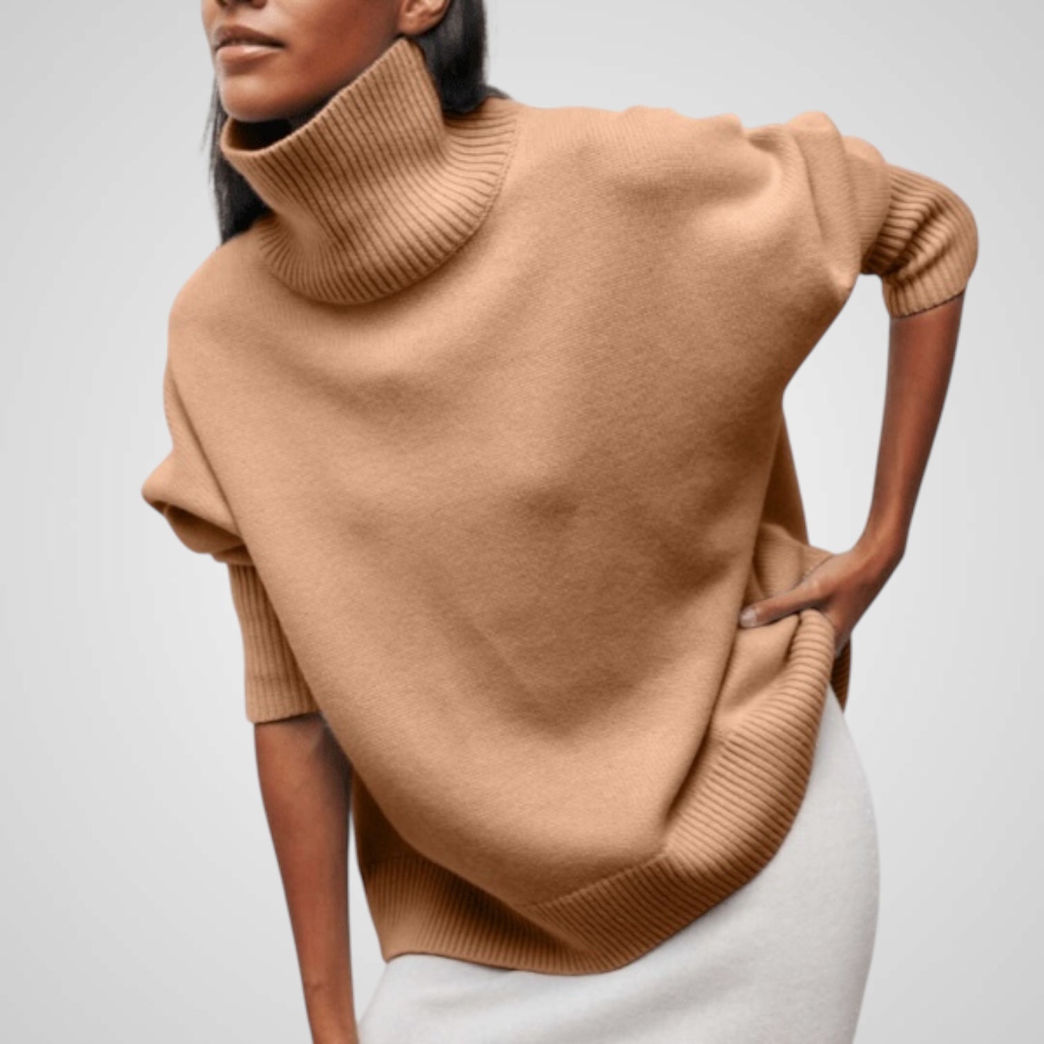 Nora | Maglione a Collo Alto