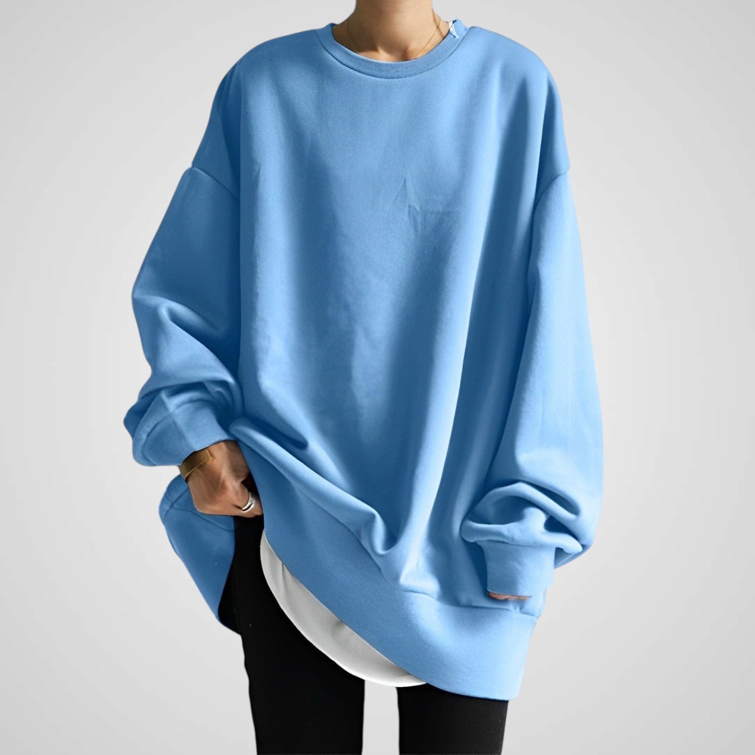 Funky | Maglione Felpato Donna Largo