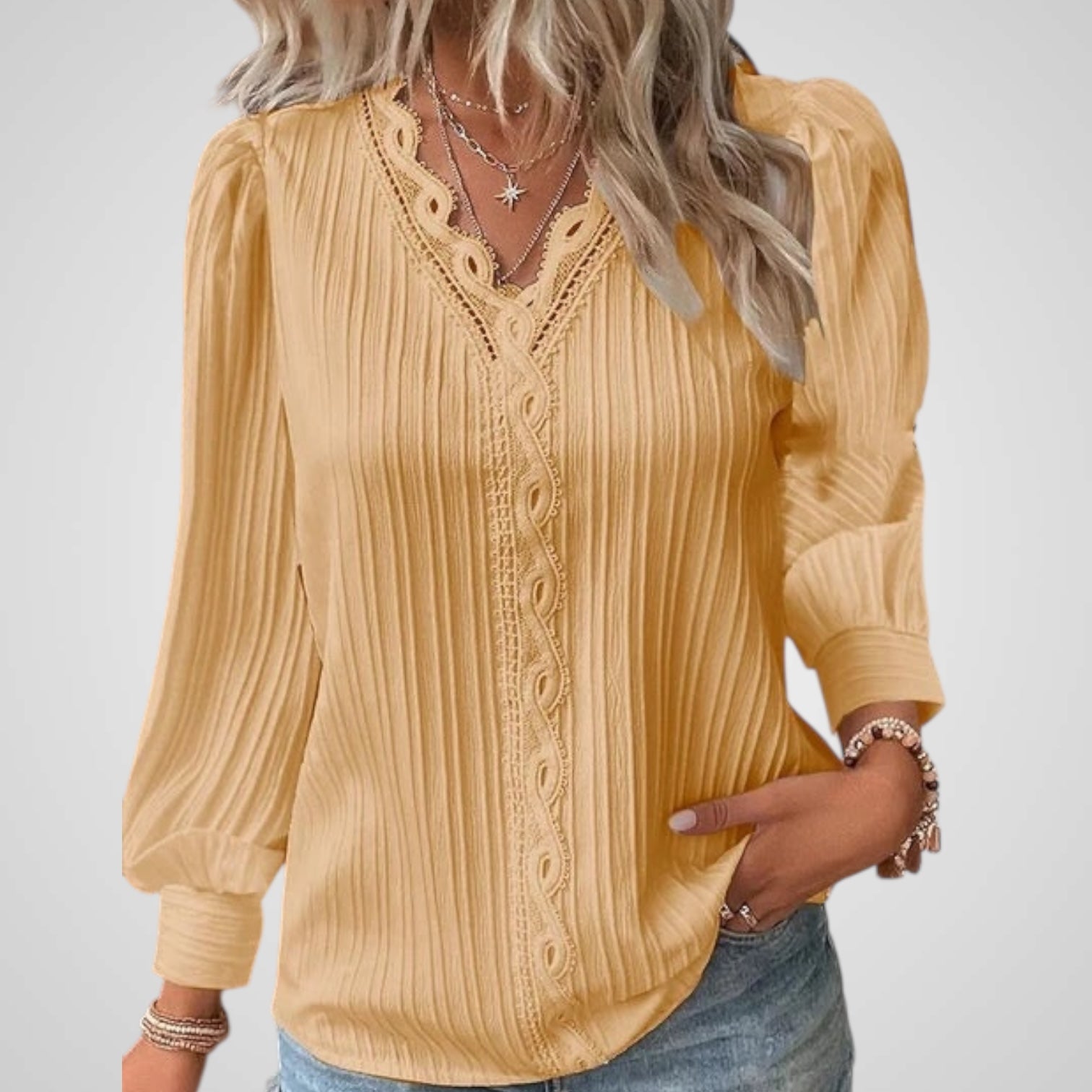 Alison | Blusa Femminile - Pieghetta Comoda