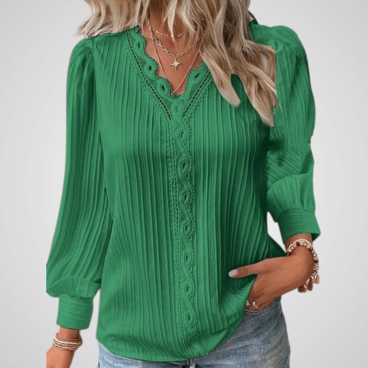 Alison | Blusa Femminile - Pieghetta Comoda