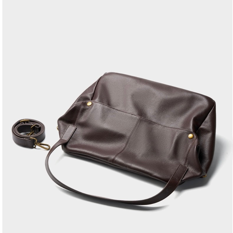 Adriani | Borsa mini malista in vera pelle morbida e retrò per uso quotidiano