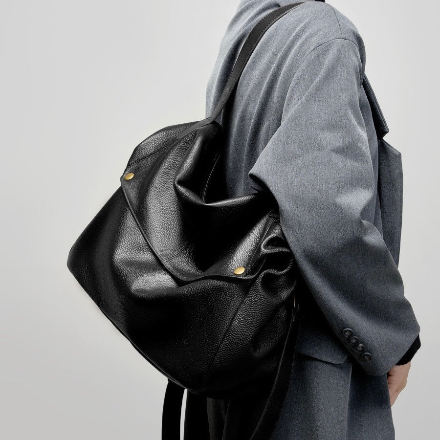 Adriani | Borsa mini malista in vera pelle morbida e retrò per uso quotidiano
