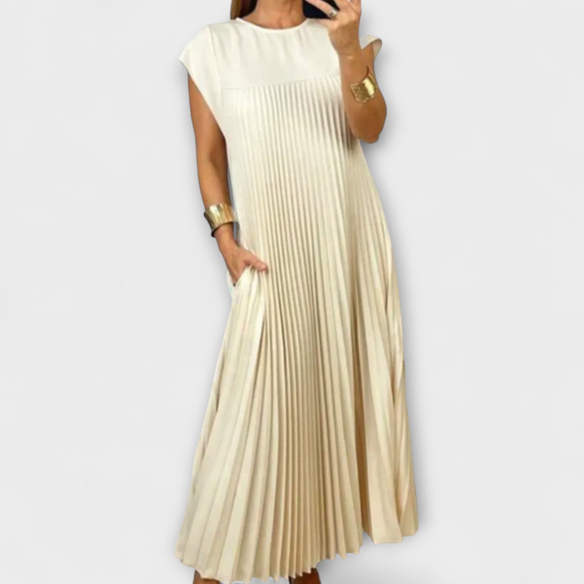 Zailer - Abito Elegante con Pieghe