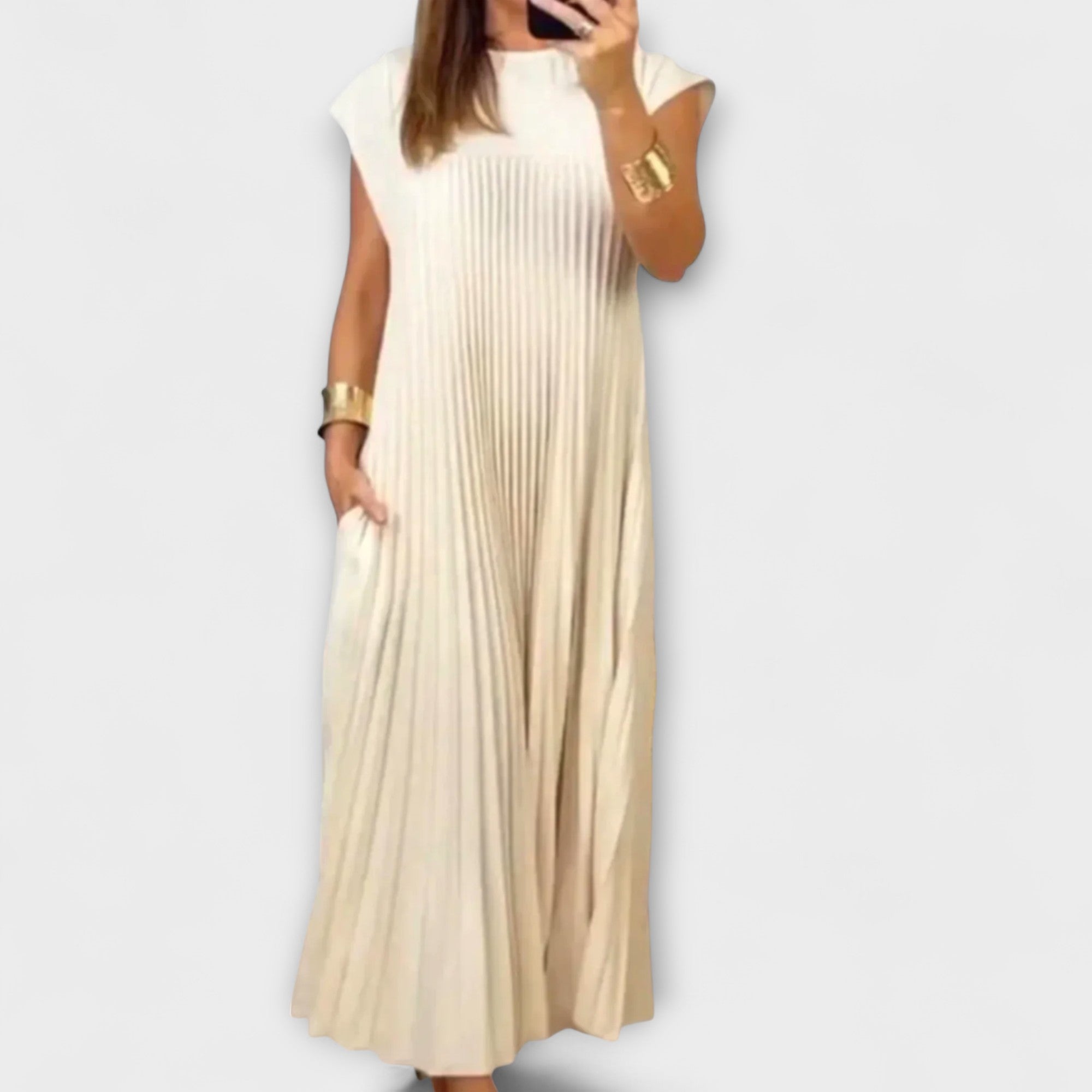 Zailer - Abito Elegante con Pieghe