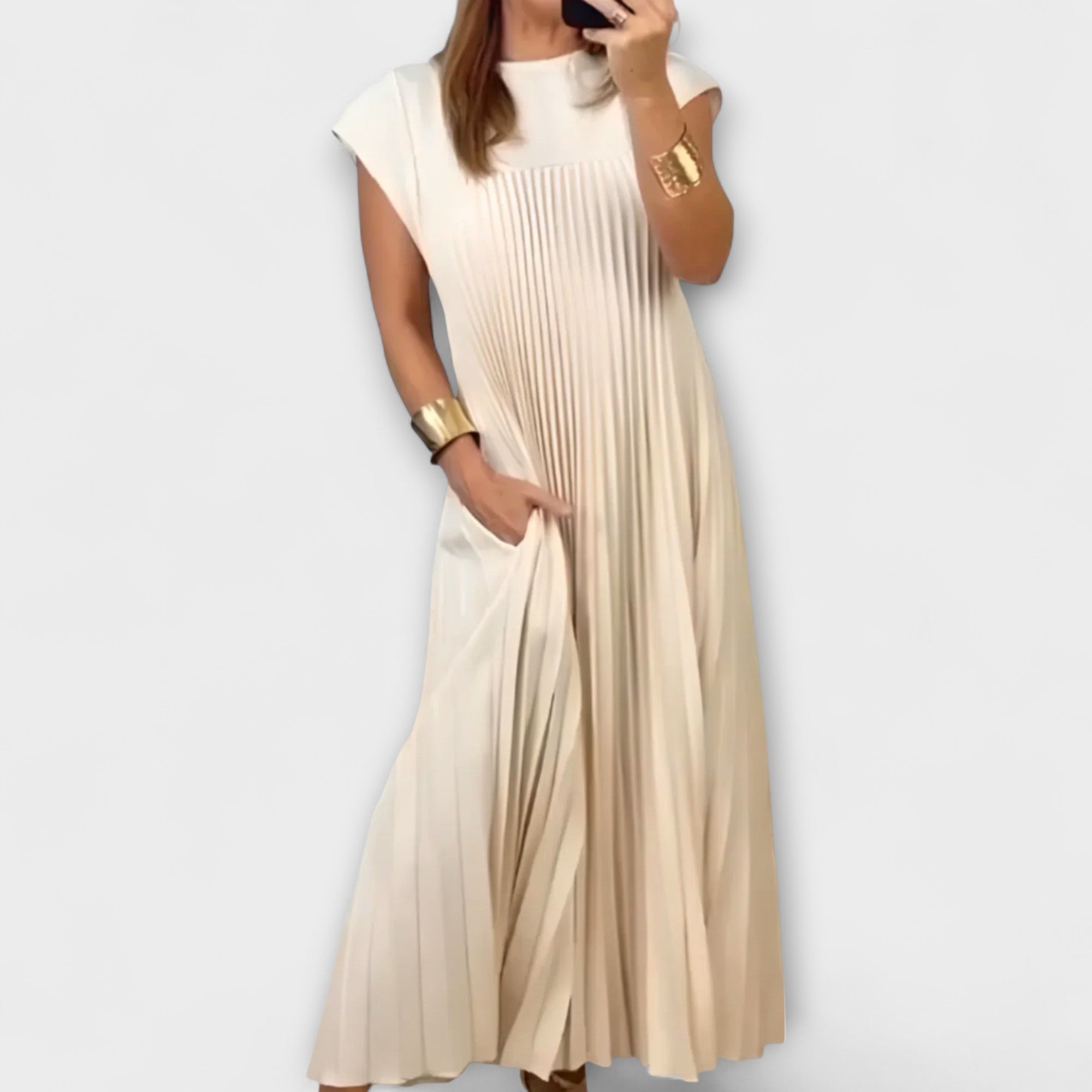 Zailer - Abito Elegante con Pieghe