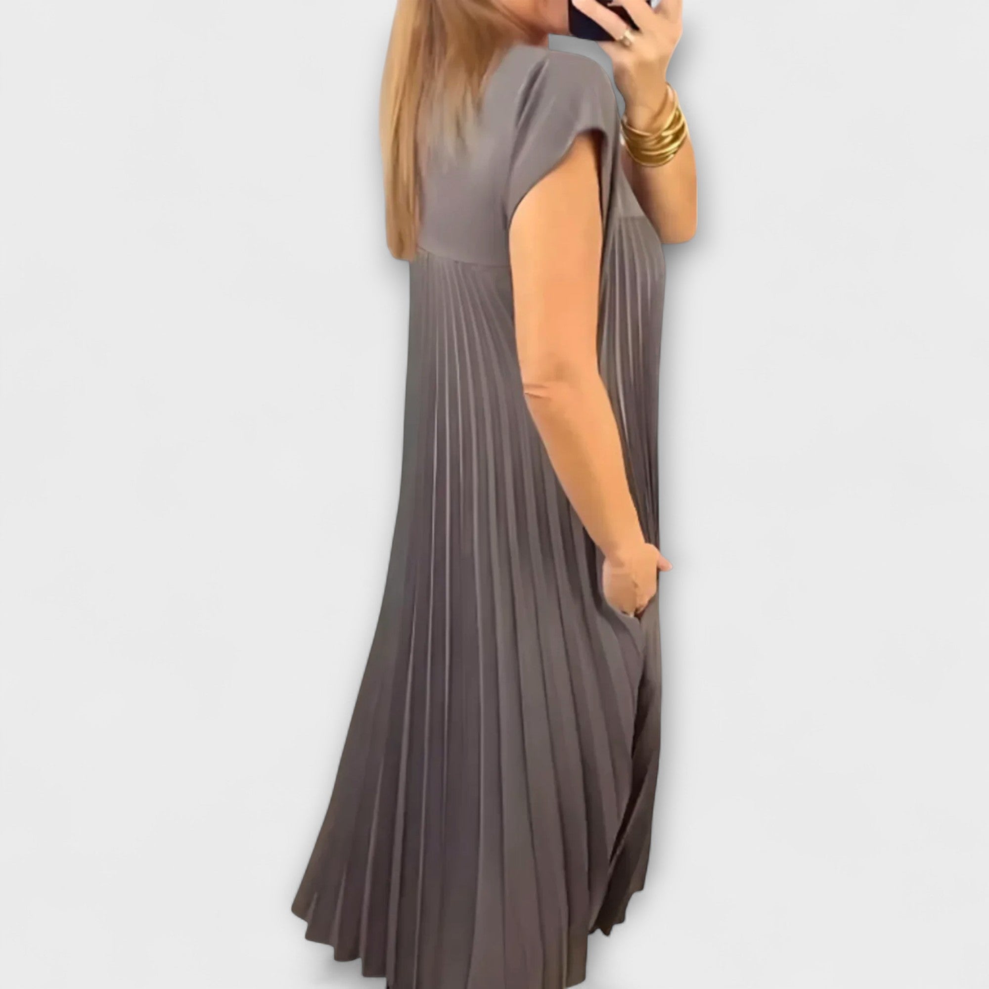 Zailer - Abito Elegante con Pieghe