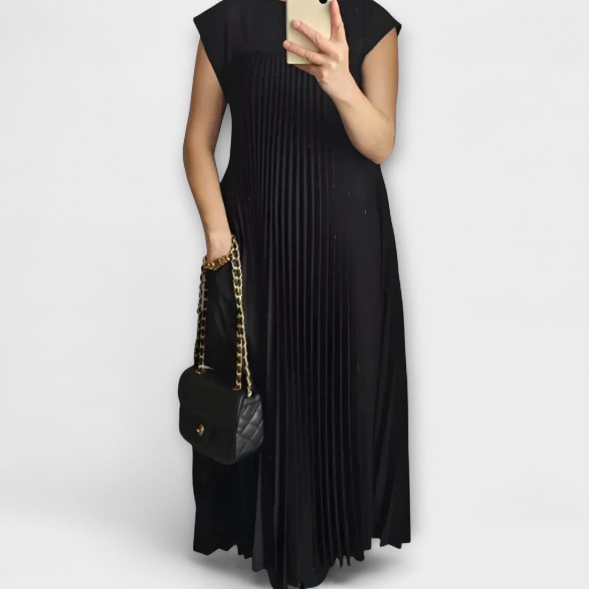 Zailer - Abito Elegante con Pieghe