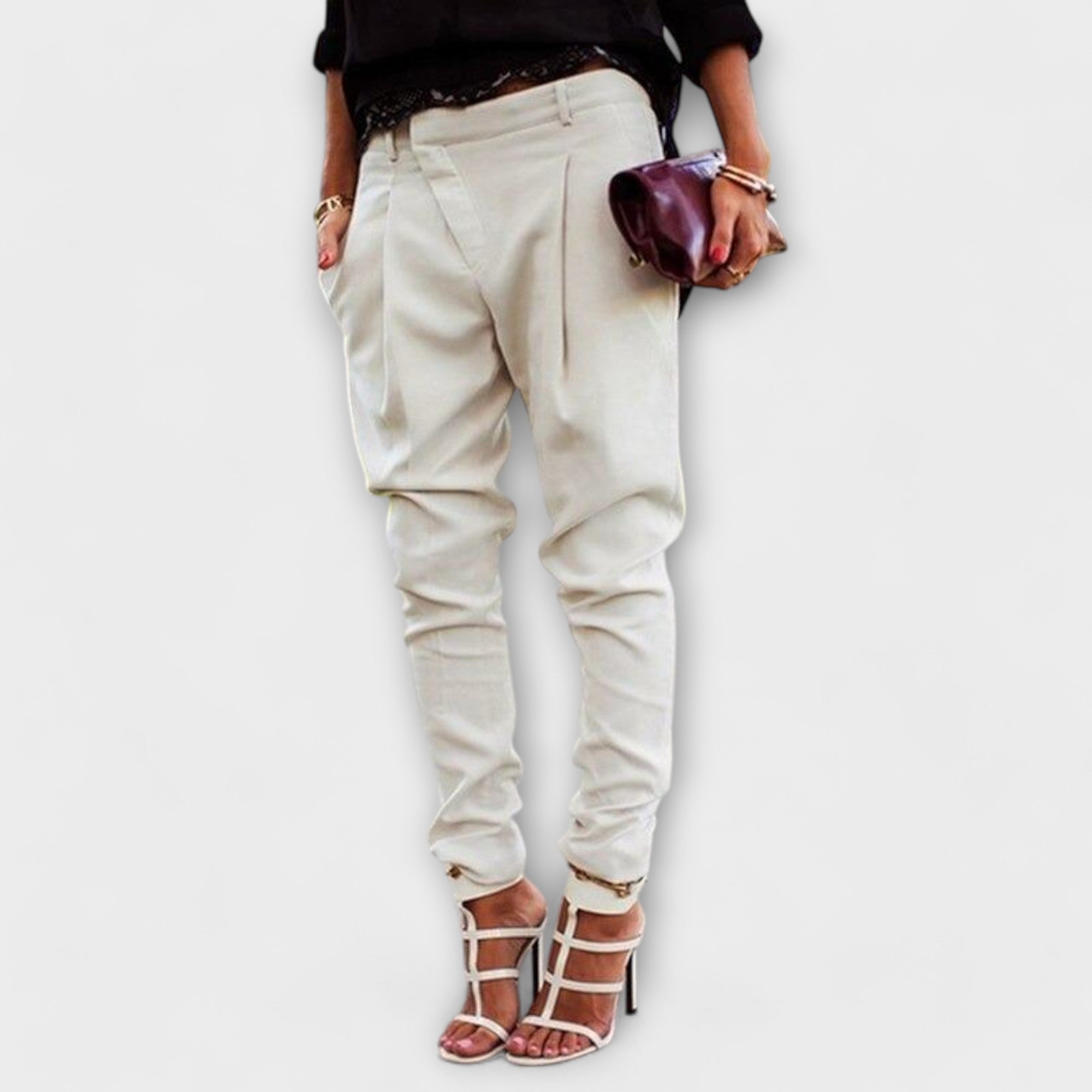 Pantaloni a Vita Alta