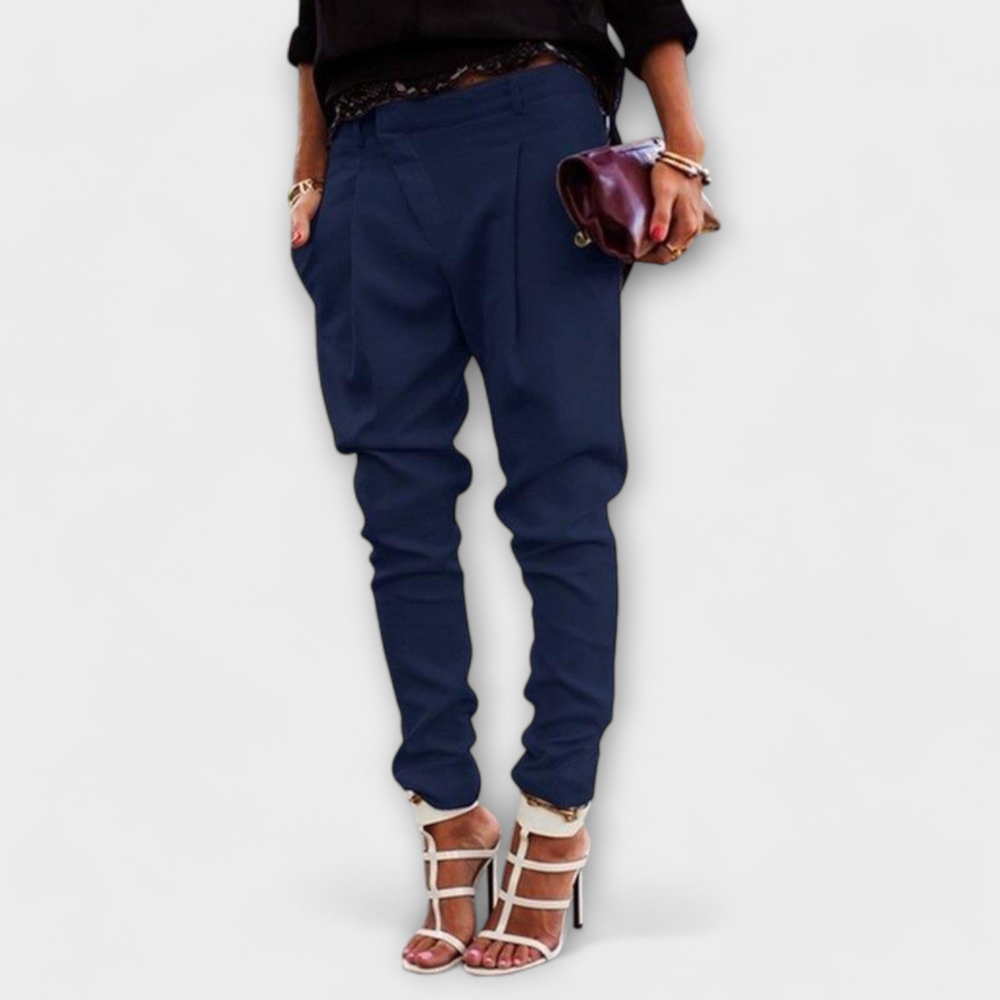 Pantaloni a Vita Alta