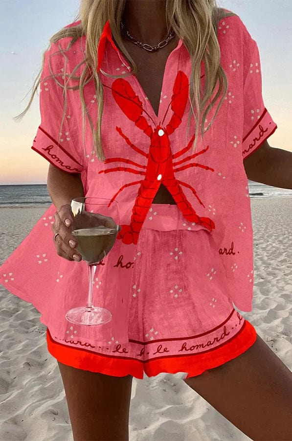Xyla™ | Set Camicia & Shorts