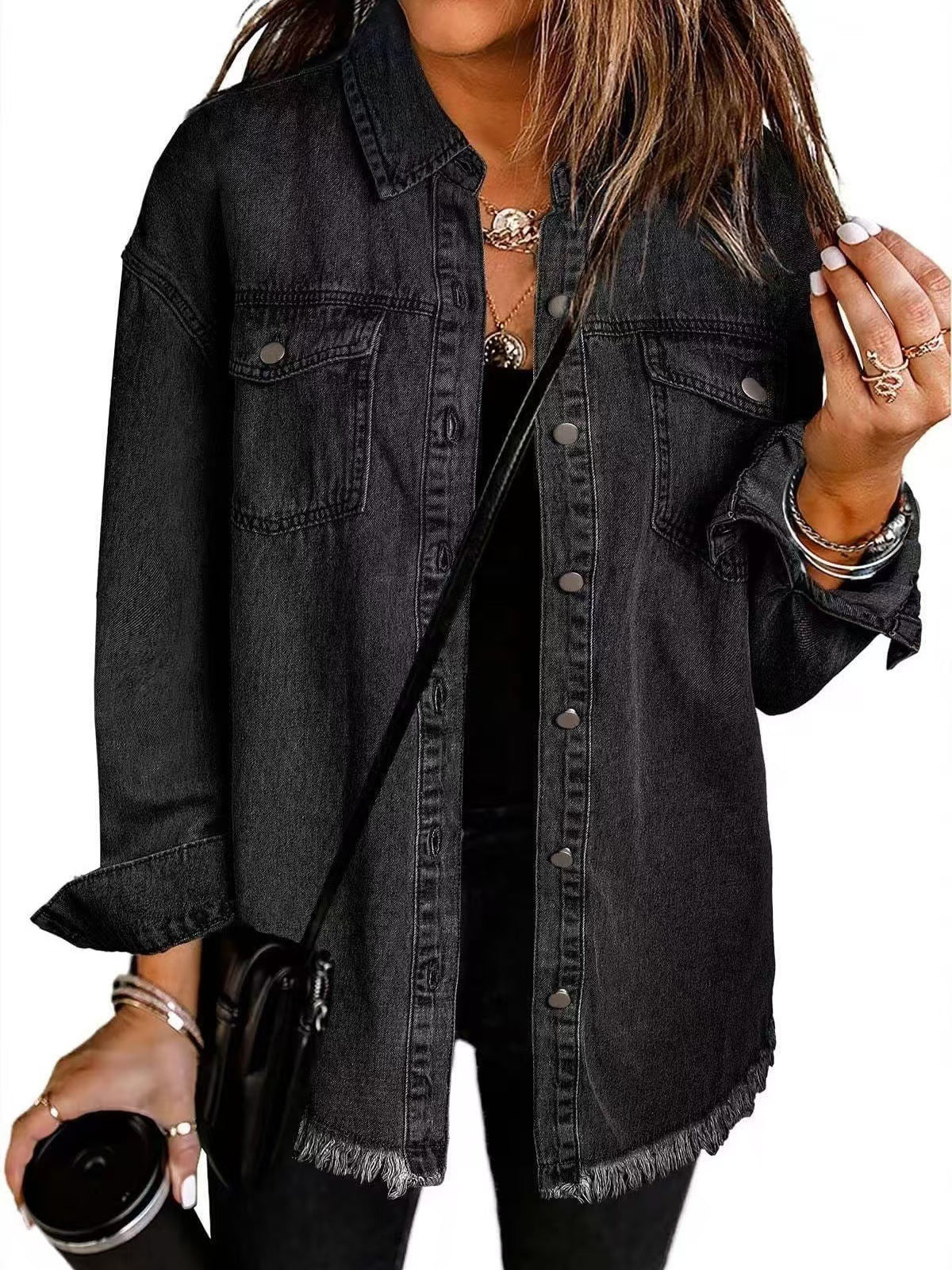 ROXANE™ – Giacca di jeans classica per uso quotidiano