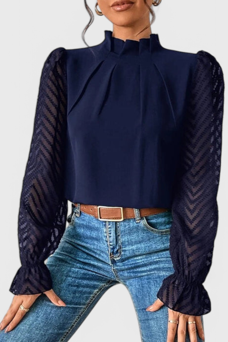 Helga Maglietta Nautica a Maniche Lunghe