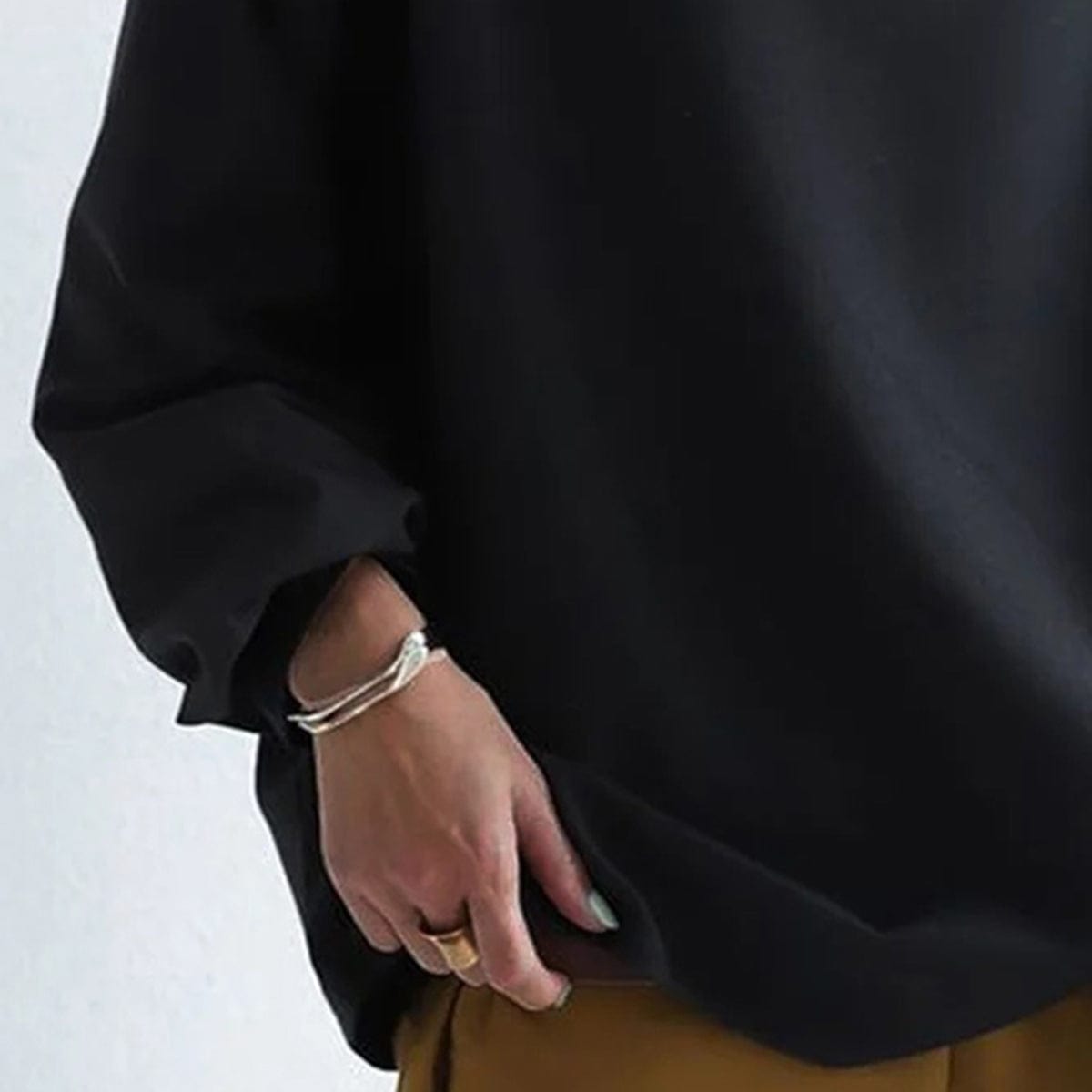 Elly | Top in Maglia con Collo Alto e Morbida Texture