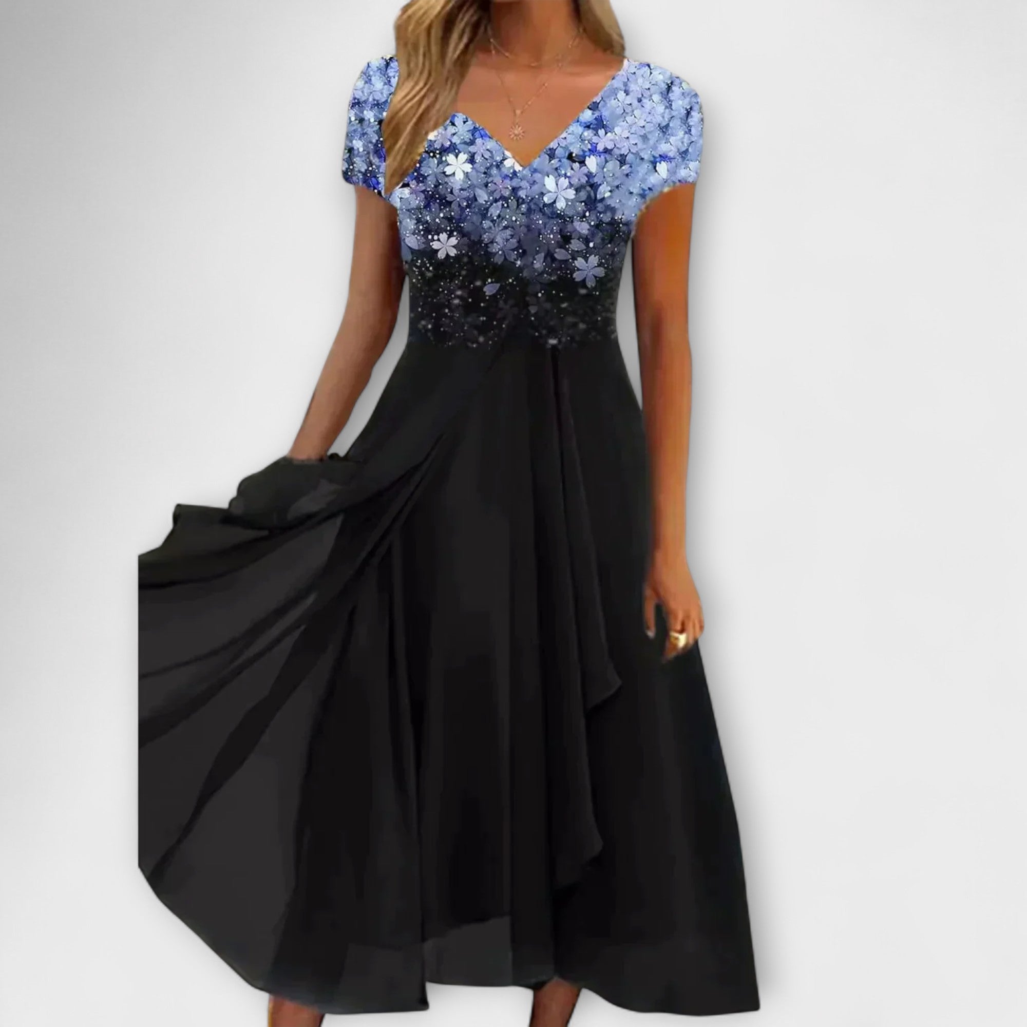Lara — Abito da Festa in Chiffon per Donna
