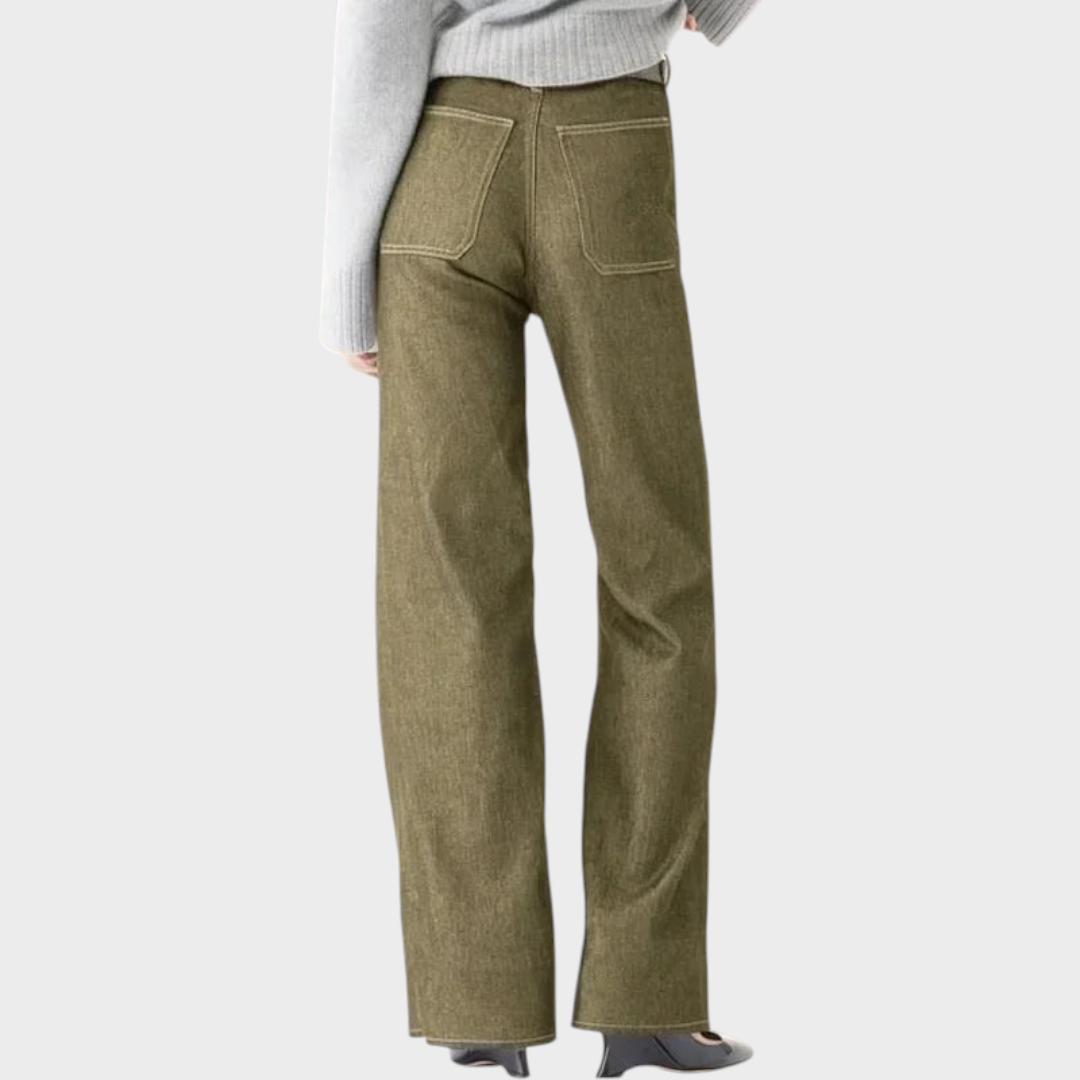 Jhana | Pantaloni Denim Capri