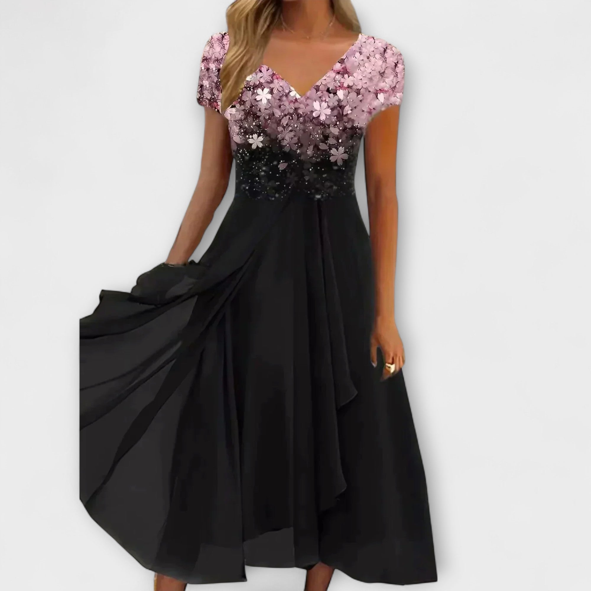 Lara — Abito da Festa in Chiffon per Donna