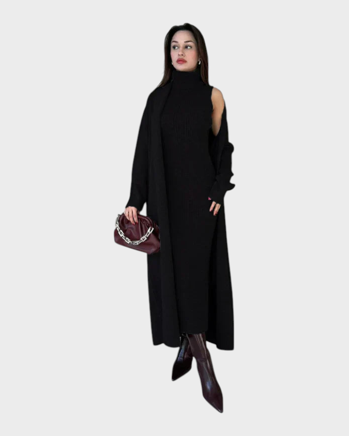 Sabine | Set Invernale Taglio Basso Stile 2 Pezzi