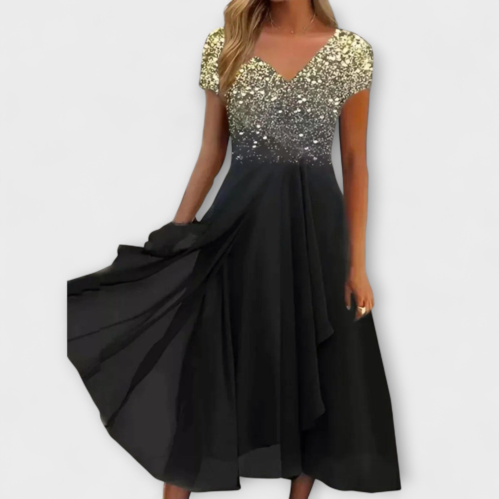 Lara — Abito da Festa in Chiffon per Donna