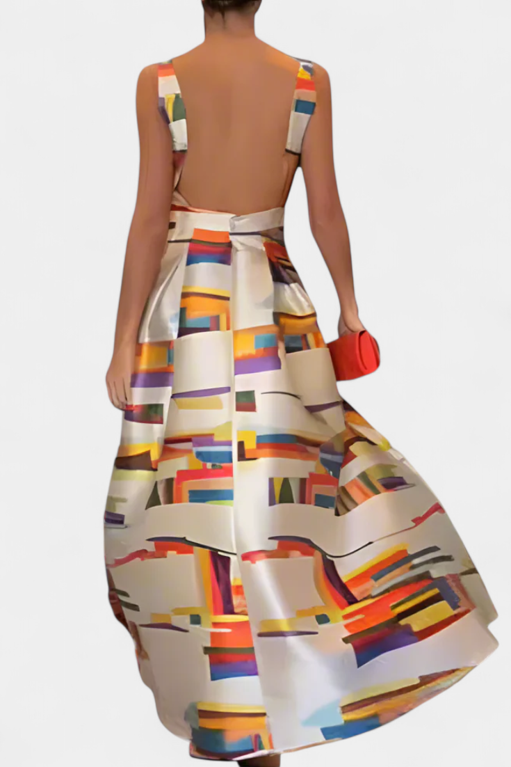 Abito Boho Ricamato Zara con Scollatura a V