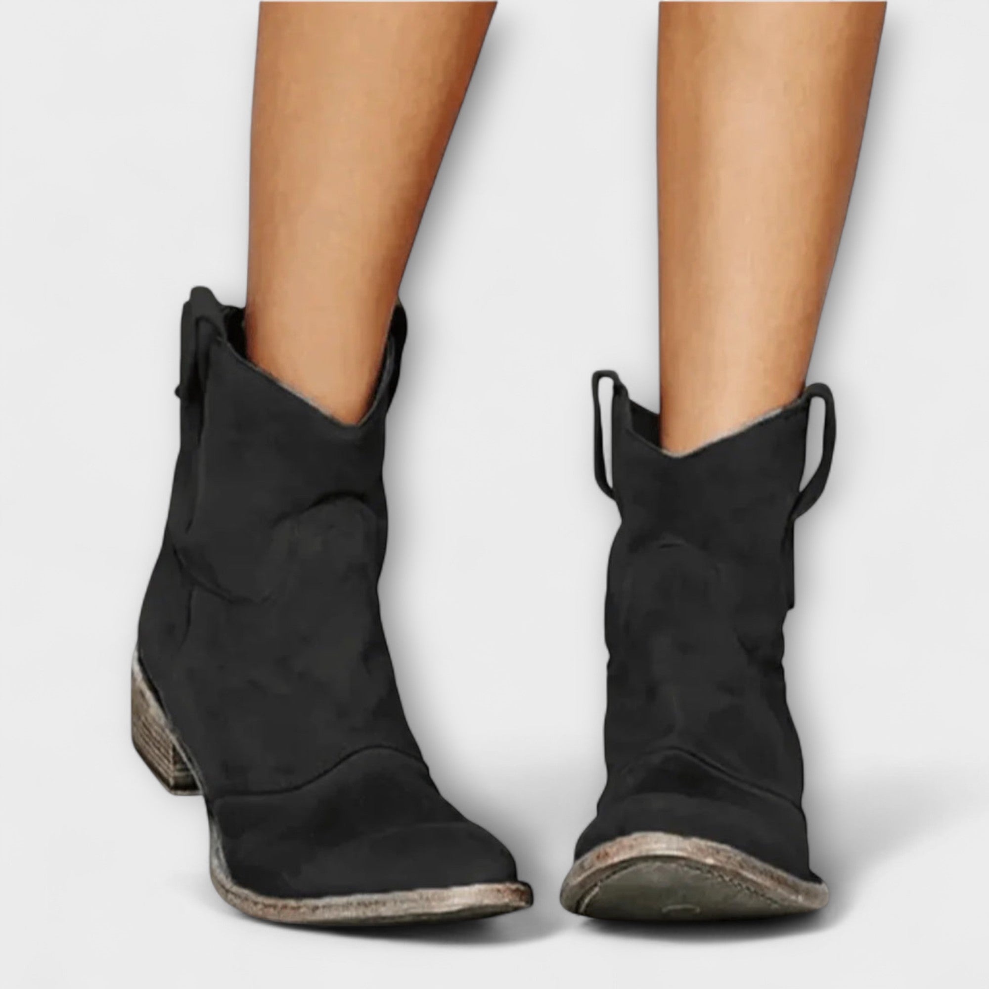 Sami - Stivaletti in suede in stile Wild West