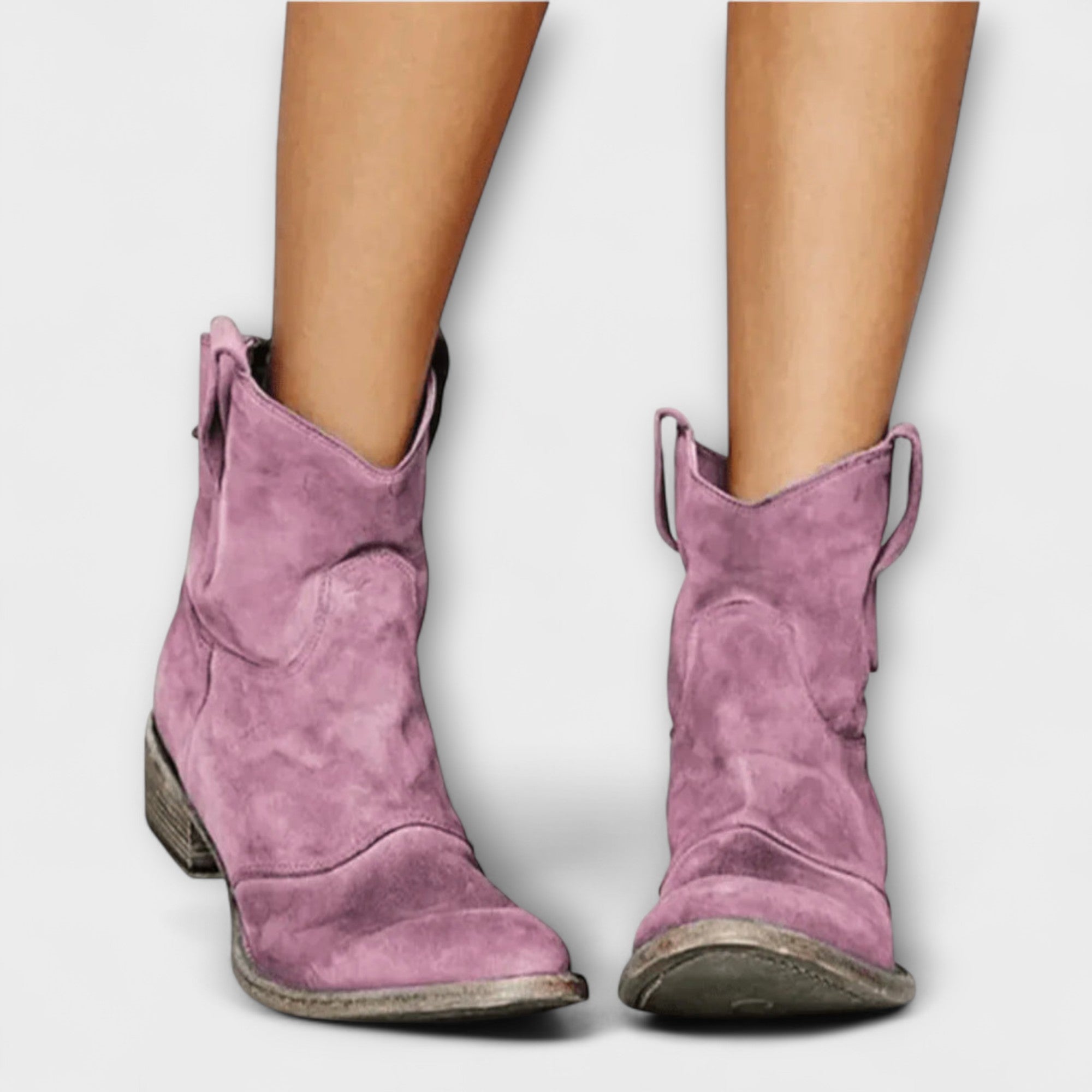 Sami - Stivaletti in suede in stile Wild West