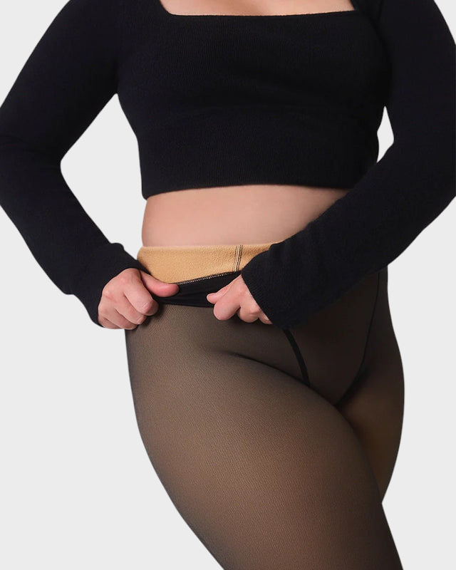 Loulita | TOAST SHEER ILLUSION - Collant con rivestimento in pile