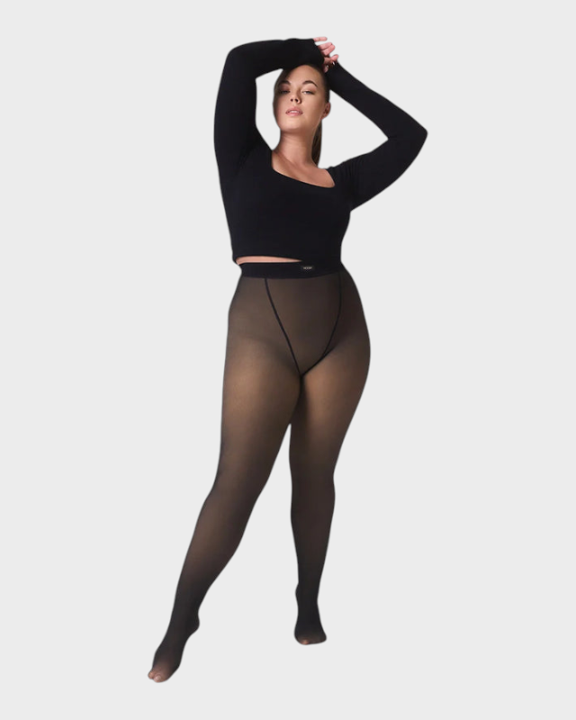 Loulita | TOAST SHEER ILLUSION - Collant con rivestimento in pile