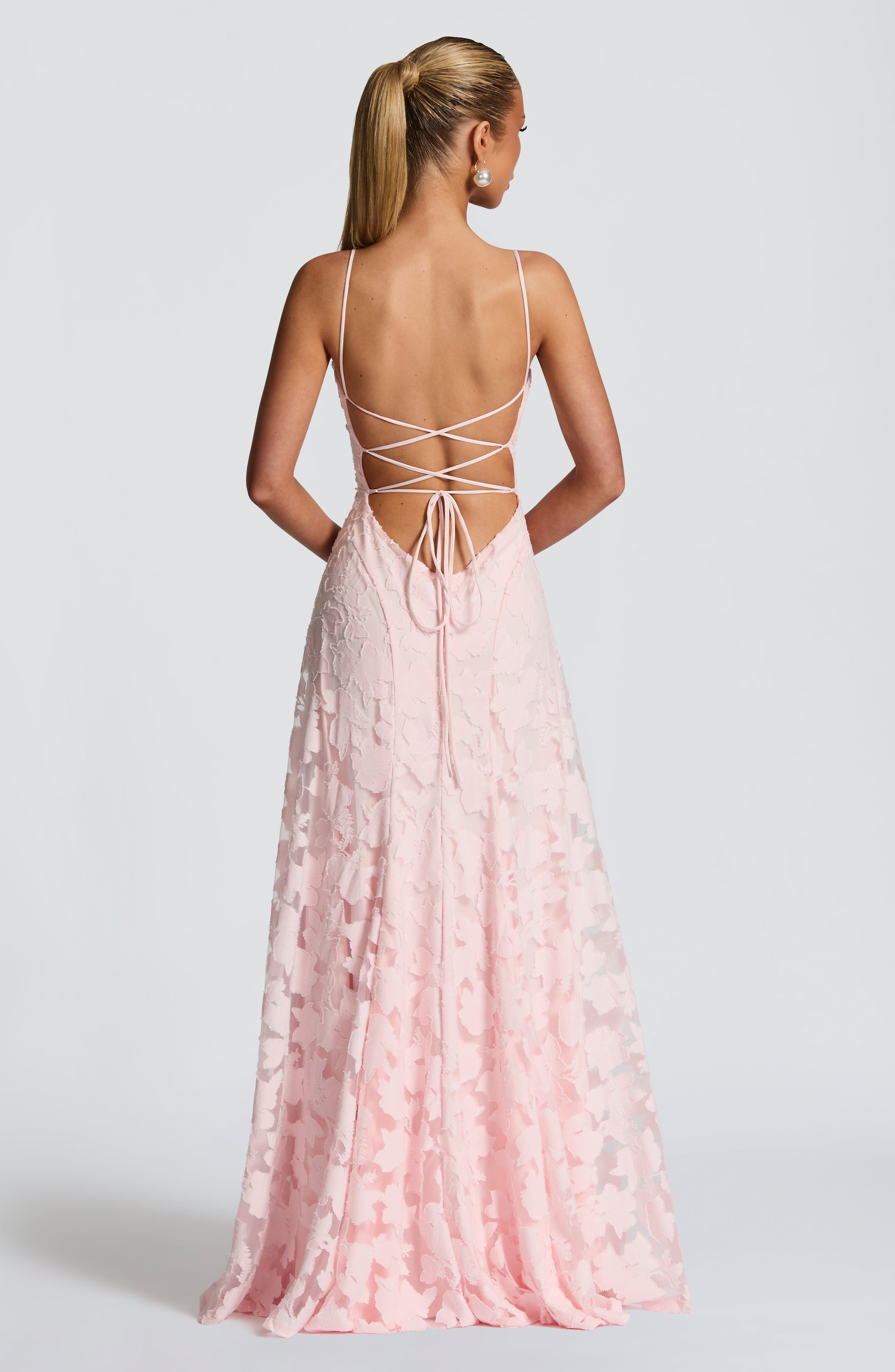 Francisa - Maxi Abito con Corsetto in Pizzo