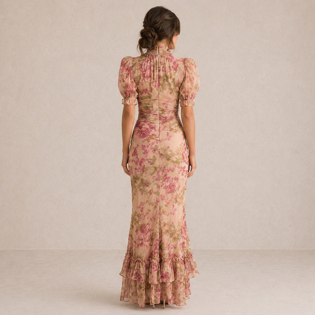 SAE | Maxi Abito Rose