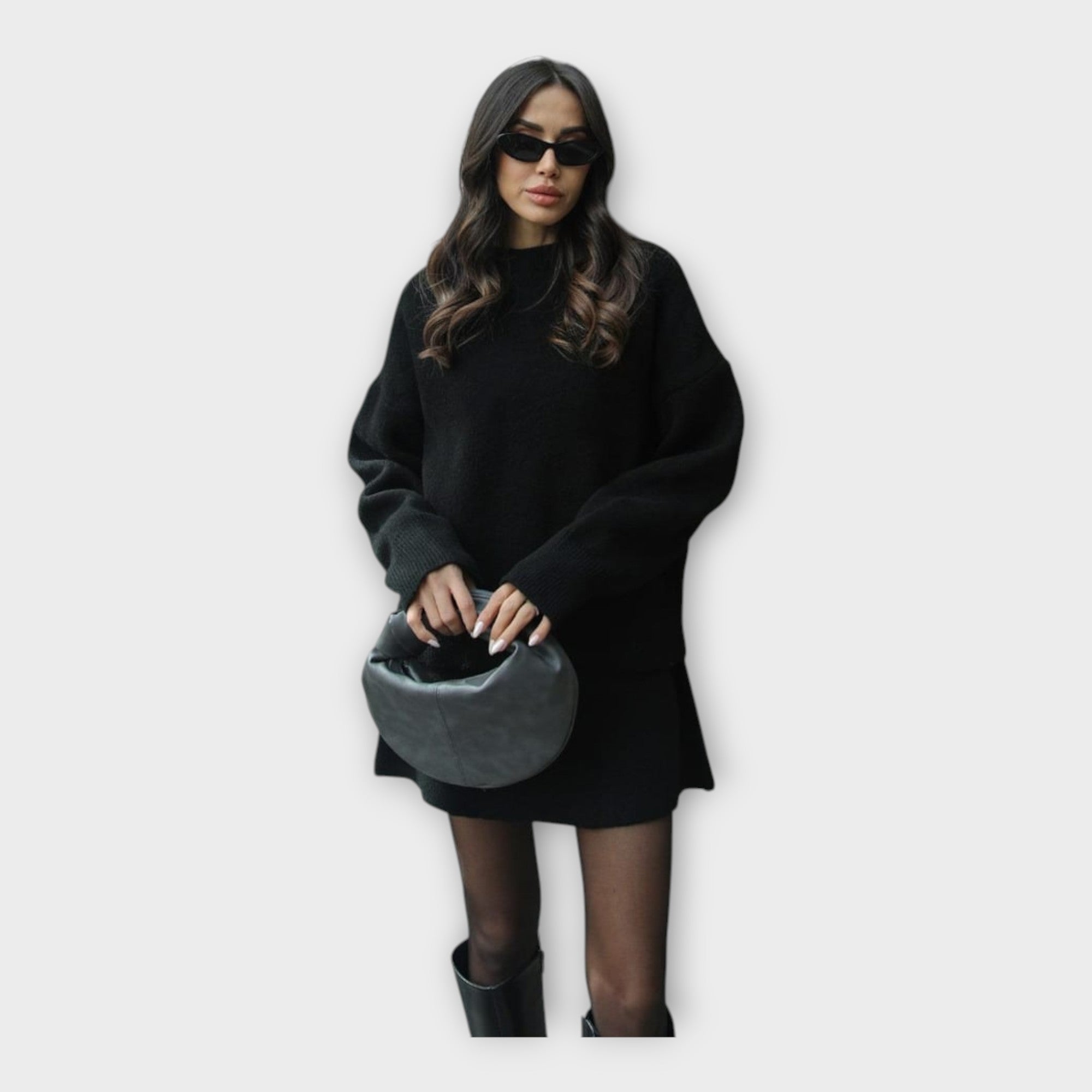 Set Maglia e Gonna con Linea Moderna