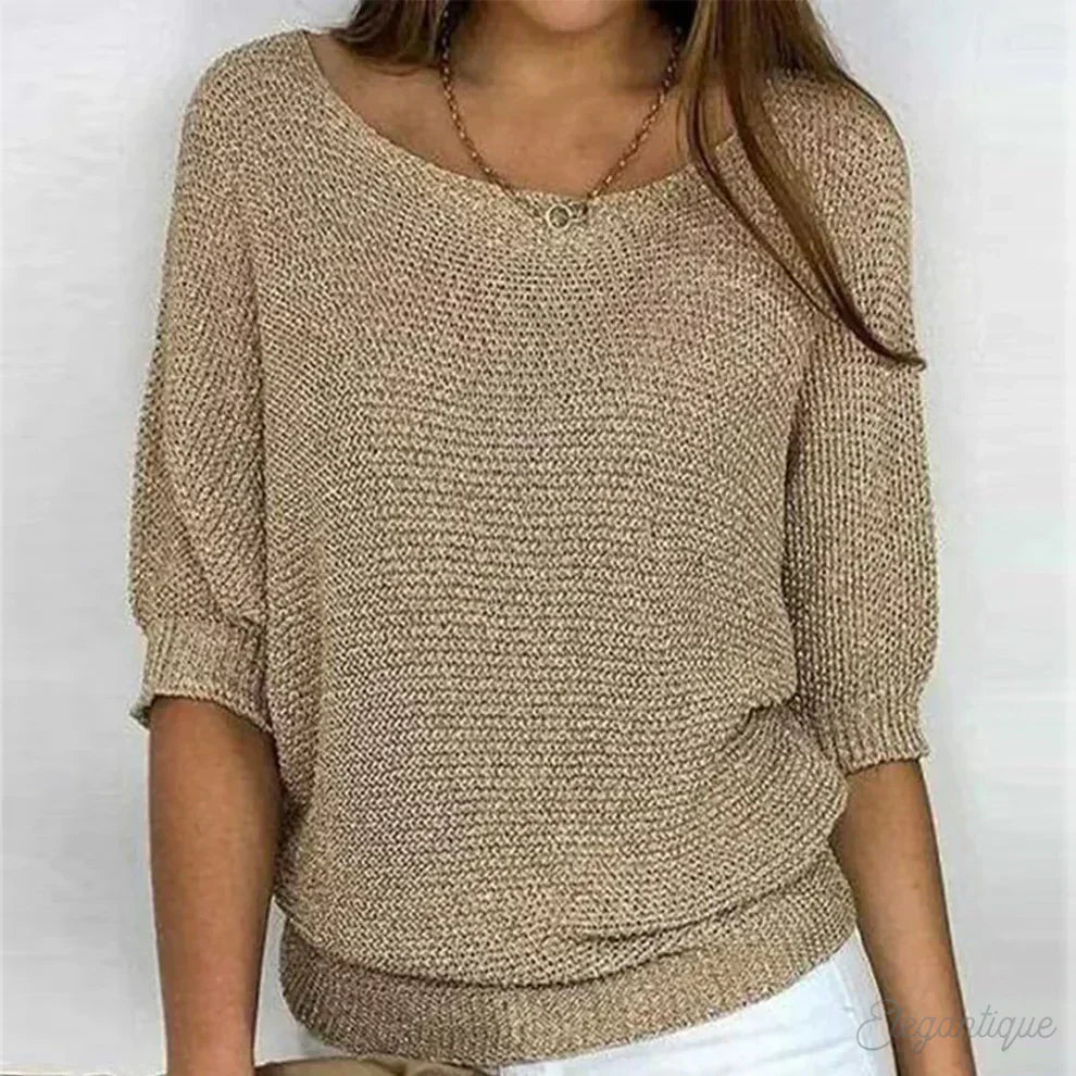 Eunice™ | Maglia Comoda e Tricot